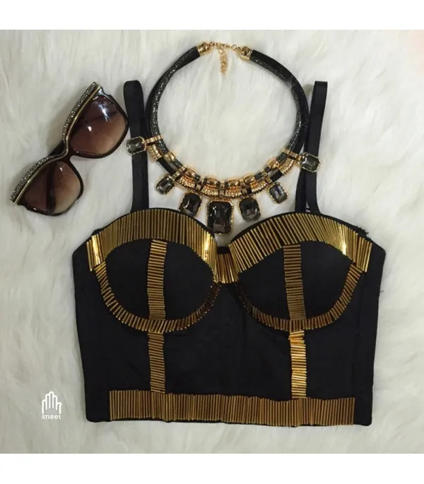 Crop Top Golden Age - Dream Shop