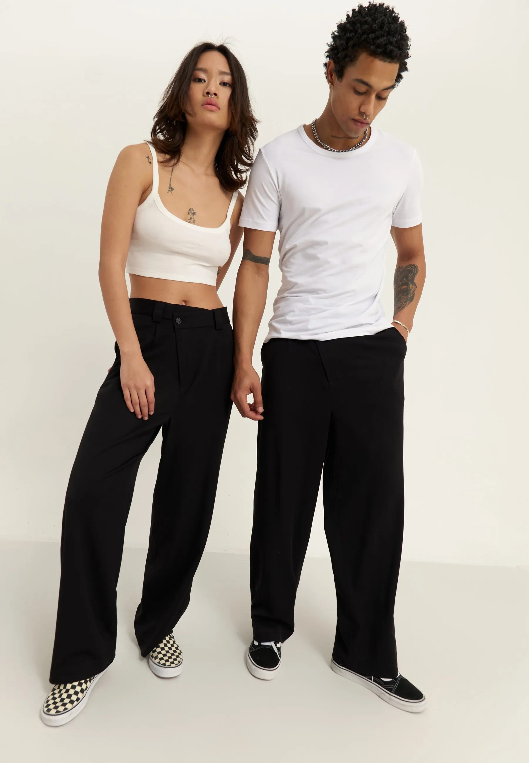CROSSED CROTCH UNISEX - Pantaloni