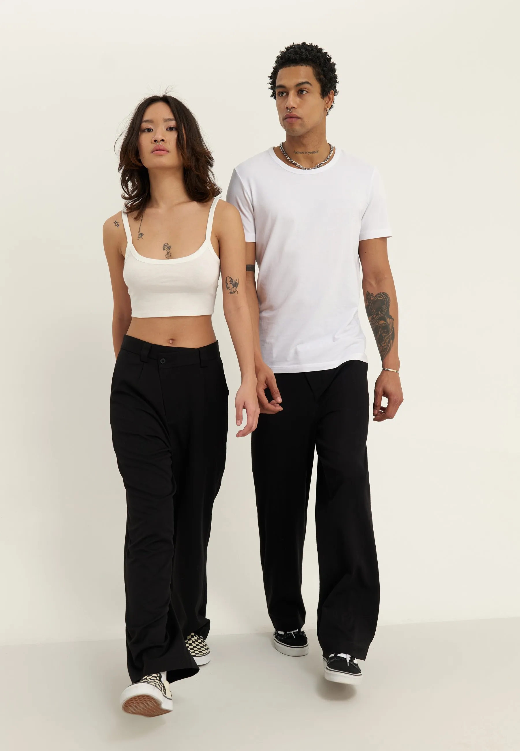 CROSSED CROTCH UNISEX - Pantaloni
