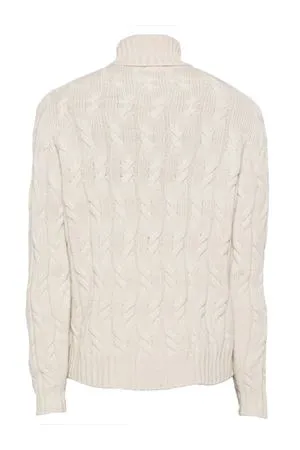 DRUMOHR Abbigliamento,Maglieria Maglione in cashmere beige chiaro 