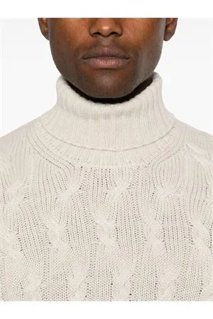 DRUMOHR Abbigliamento,Maglieria Maglione in cashmere beige chiaro 