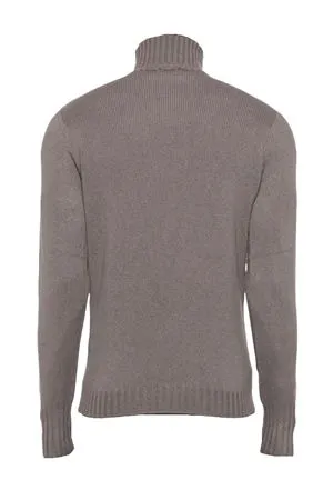 DRUMOHR Abbigliamento,Maglieria Maglione in cashmere grigio talpa 