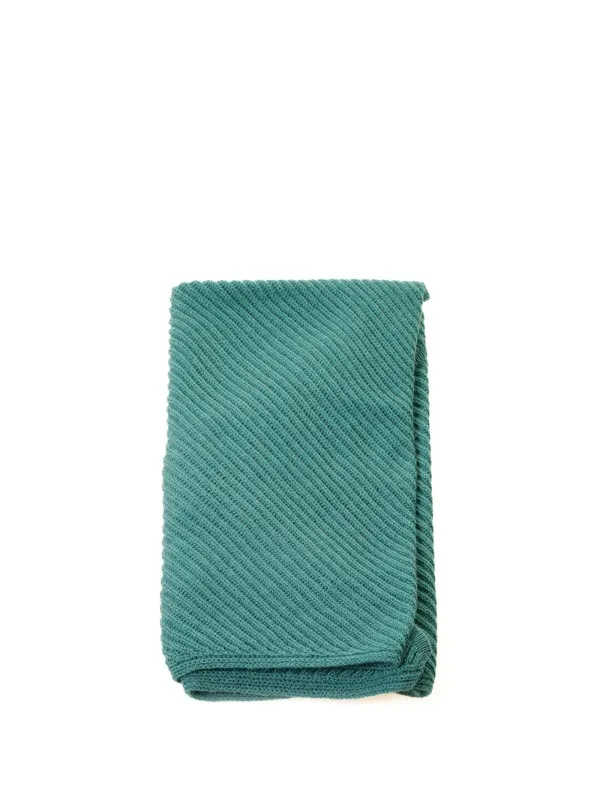English knitted pure cashmere triangle scarf