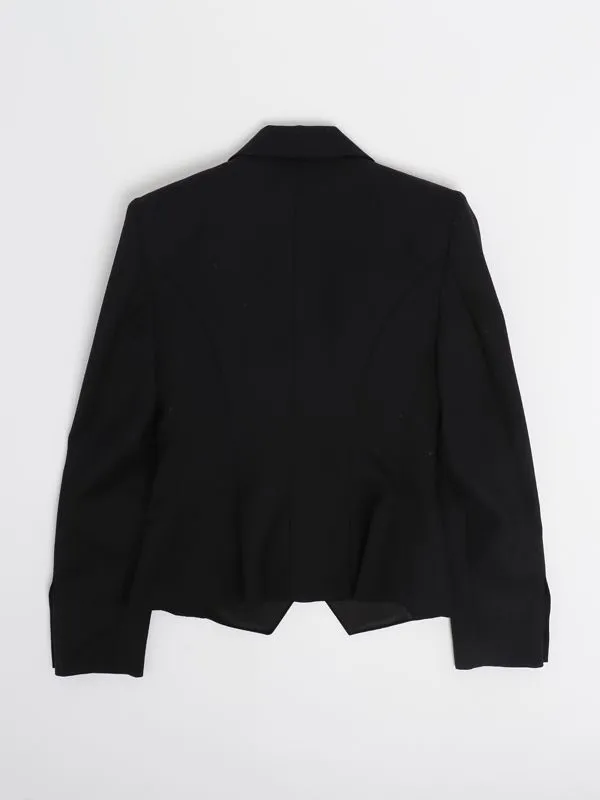 Giacca bambina Balmain in lana stretch Nero