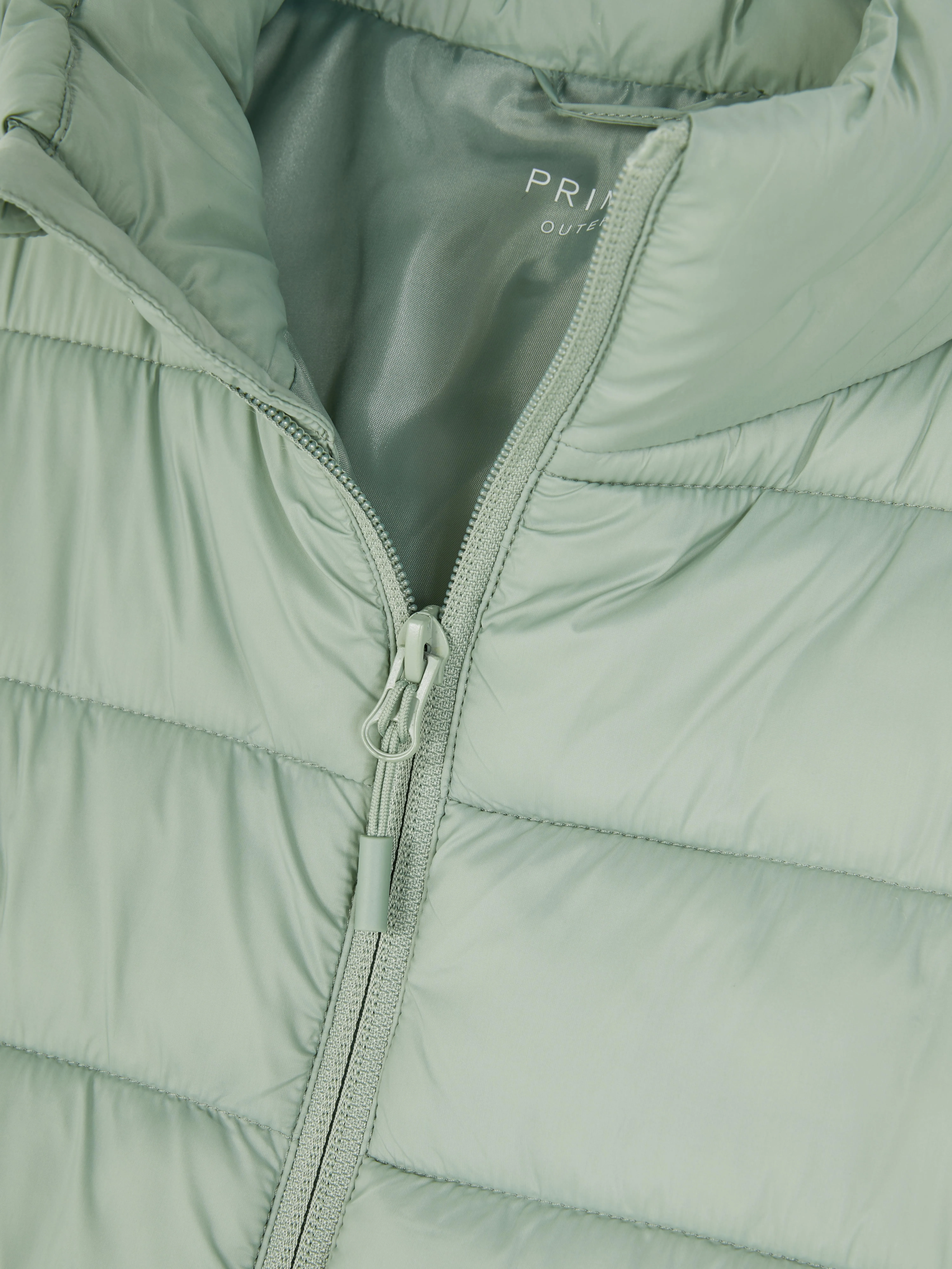 Gilet imbottito con zip