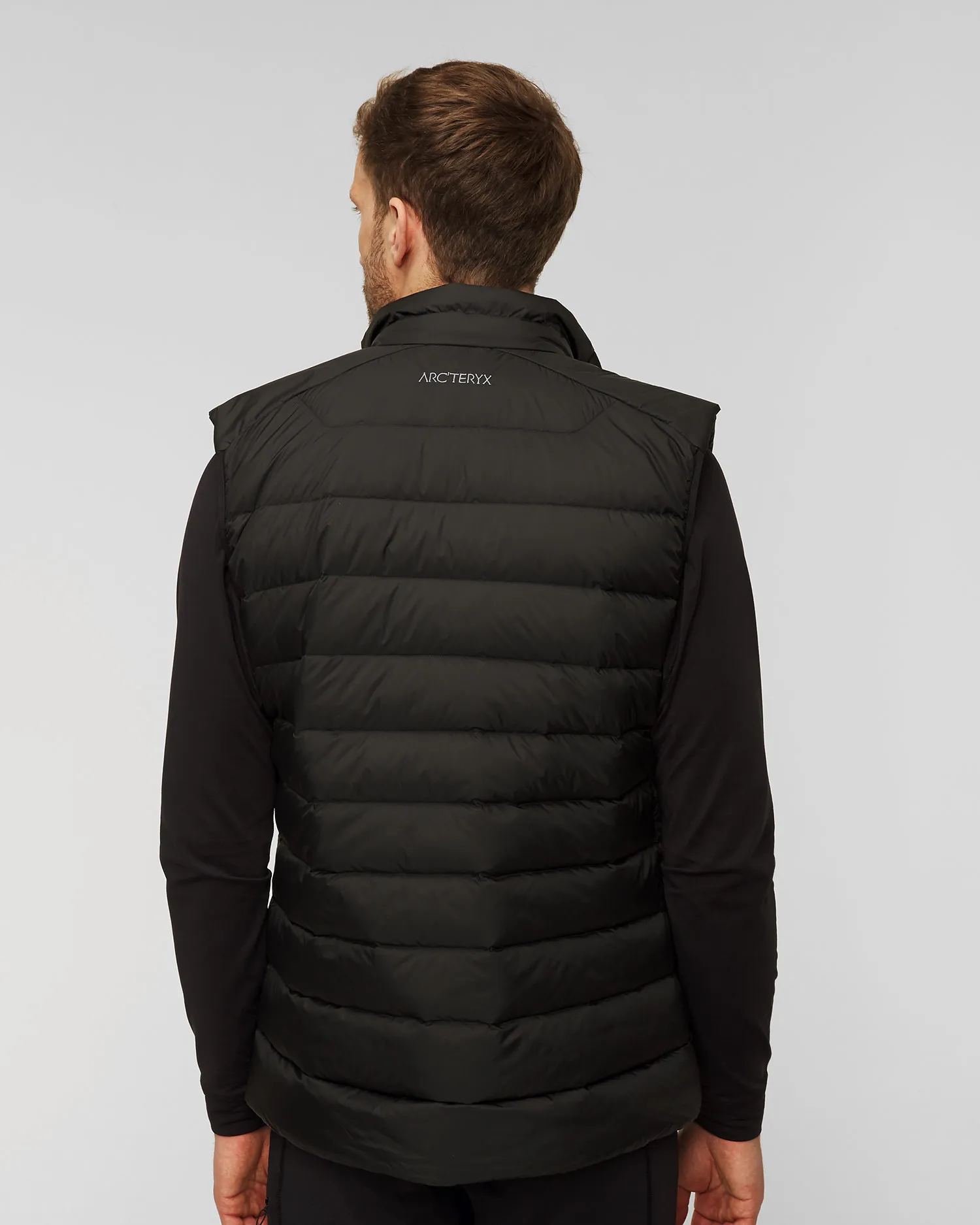 Gilet imbottito nero da uomo Arcteryx Cerium x000007455-2291