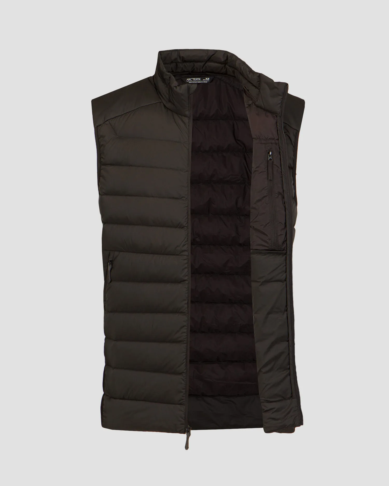 Gilet imbottito nero da uomo Arcteryx Cerium x000007455-2291