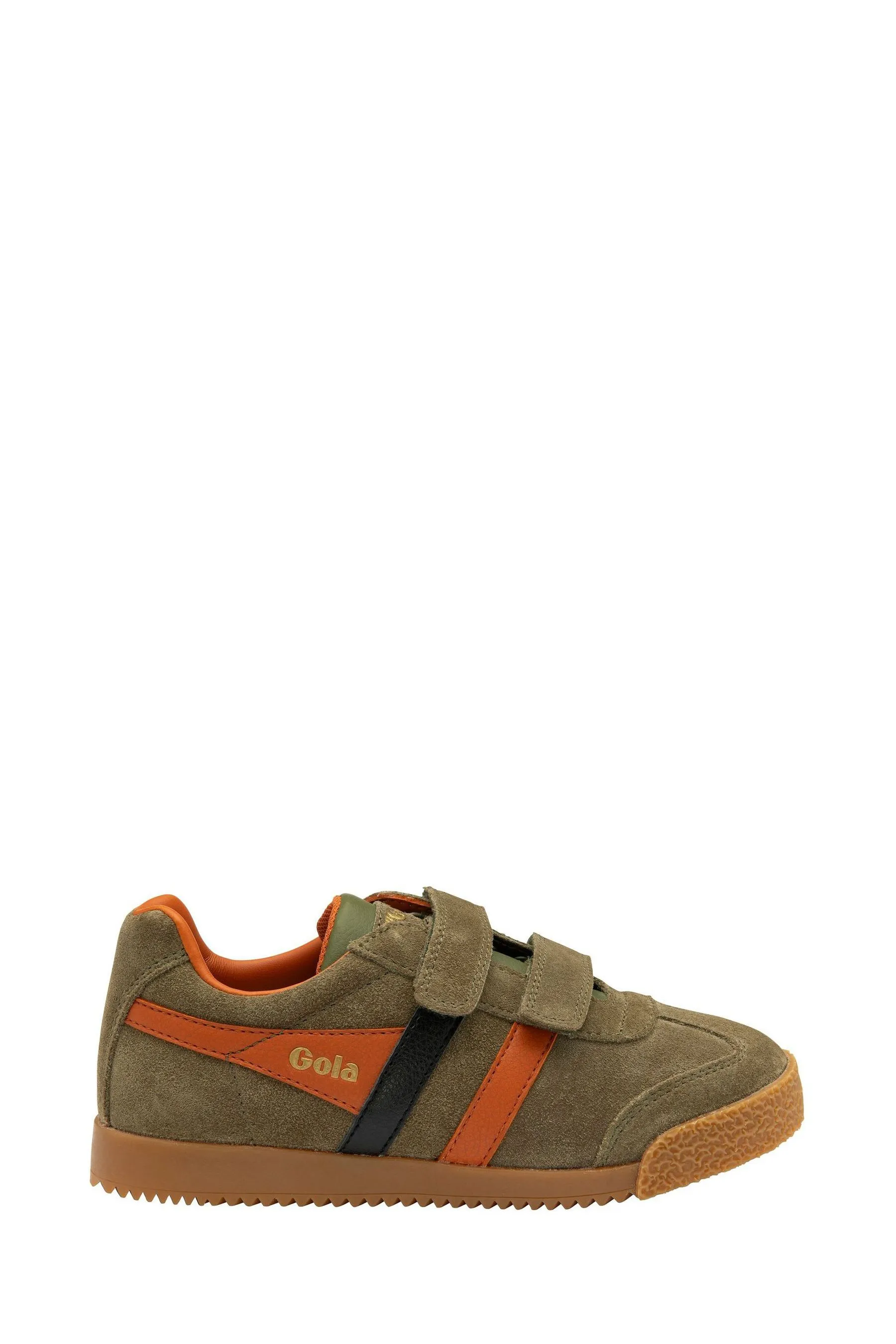 Gola - Scarpe da ginnastica in camoscio con chiusura a strappo bambini    