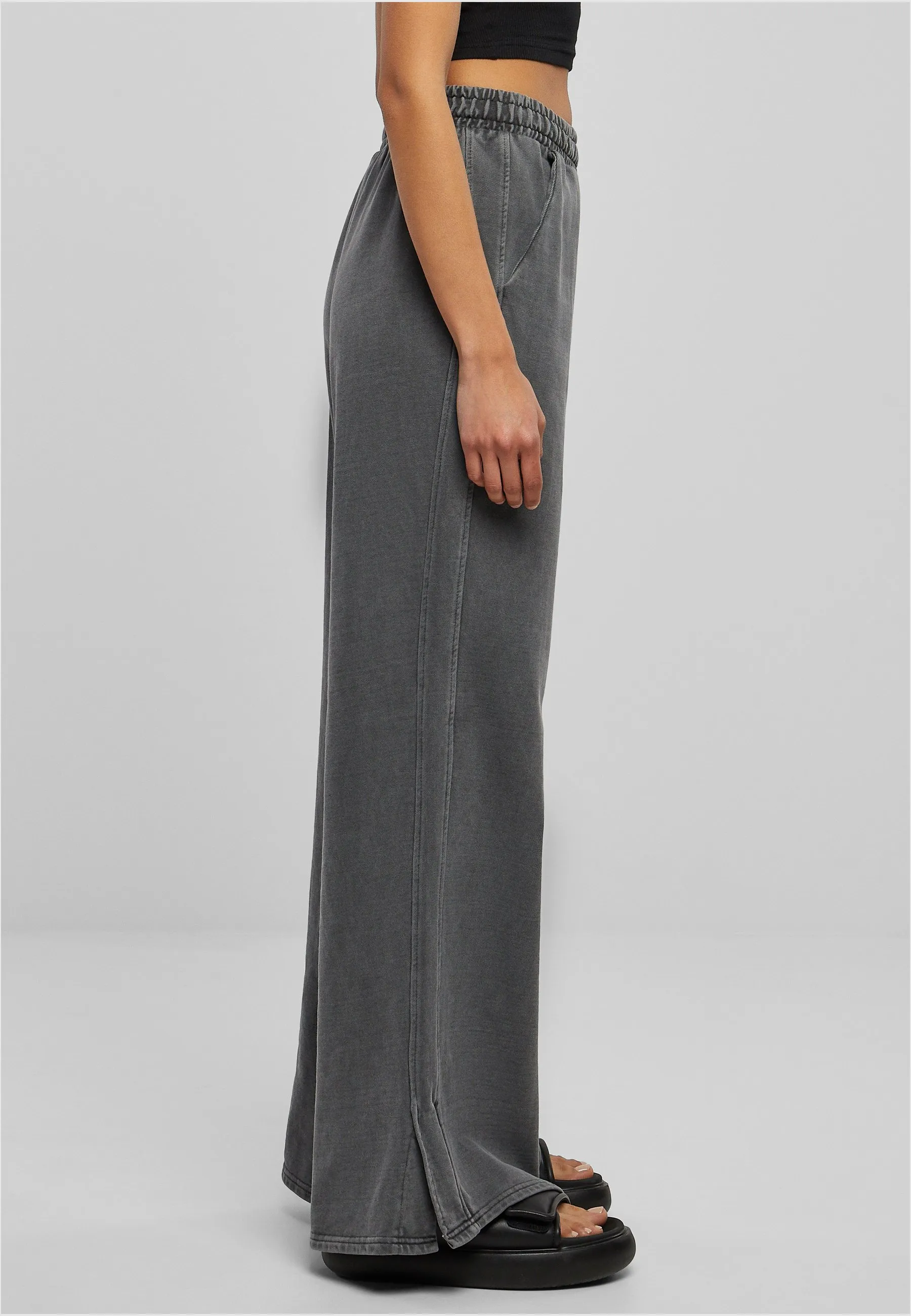 HEAVY GARMENT DYE SLIT  - Pantaloni