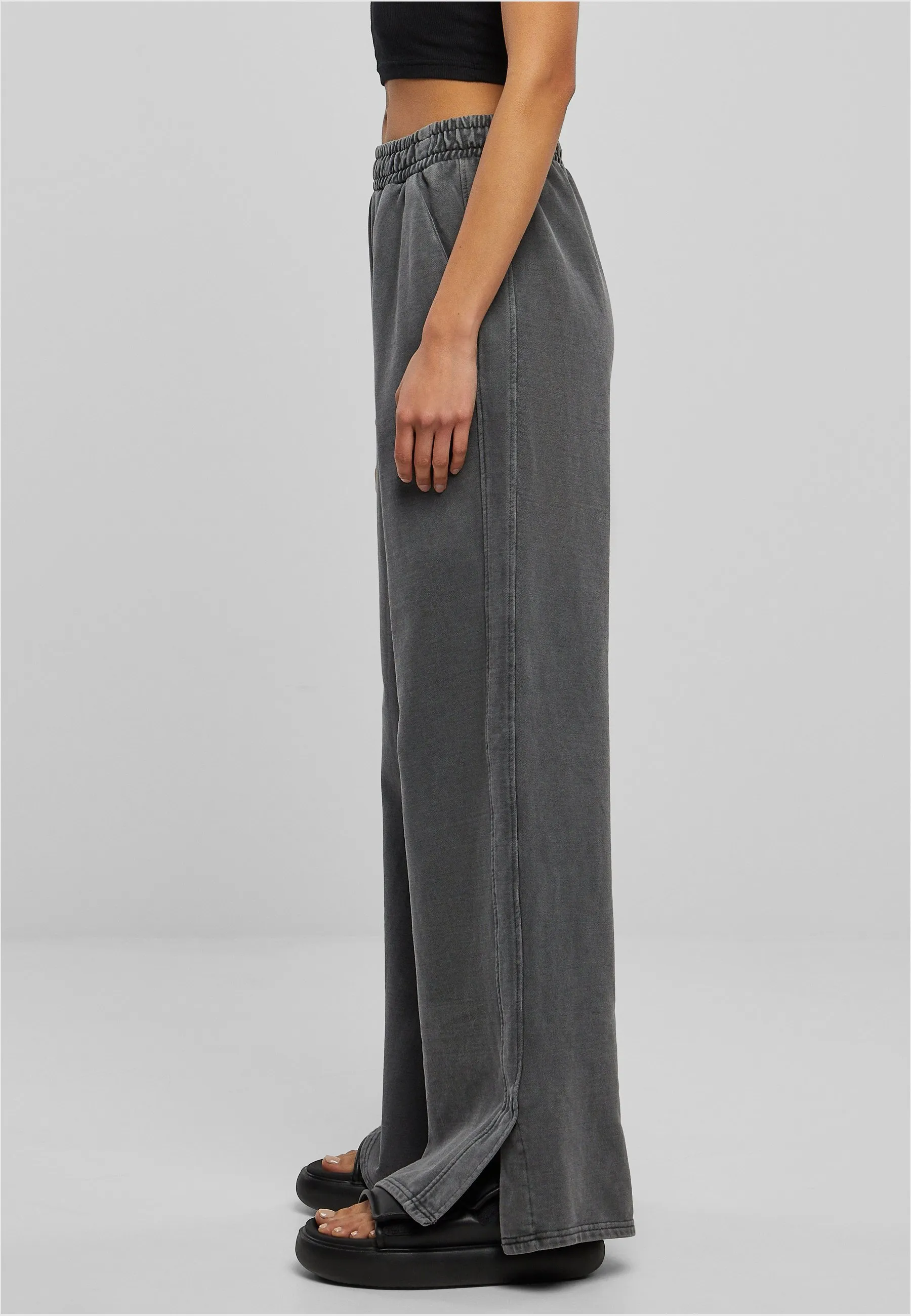 HEAVY GARMENT DYE SLIT  - Pantaloni