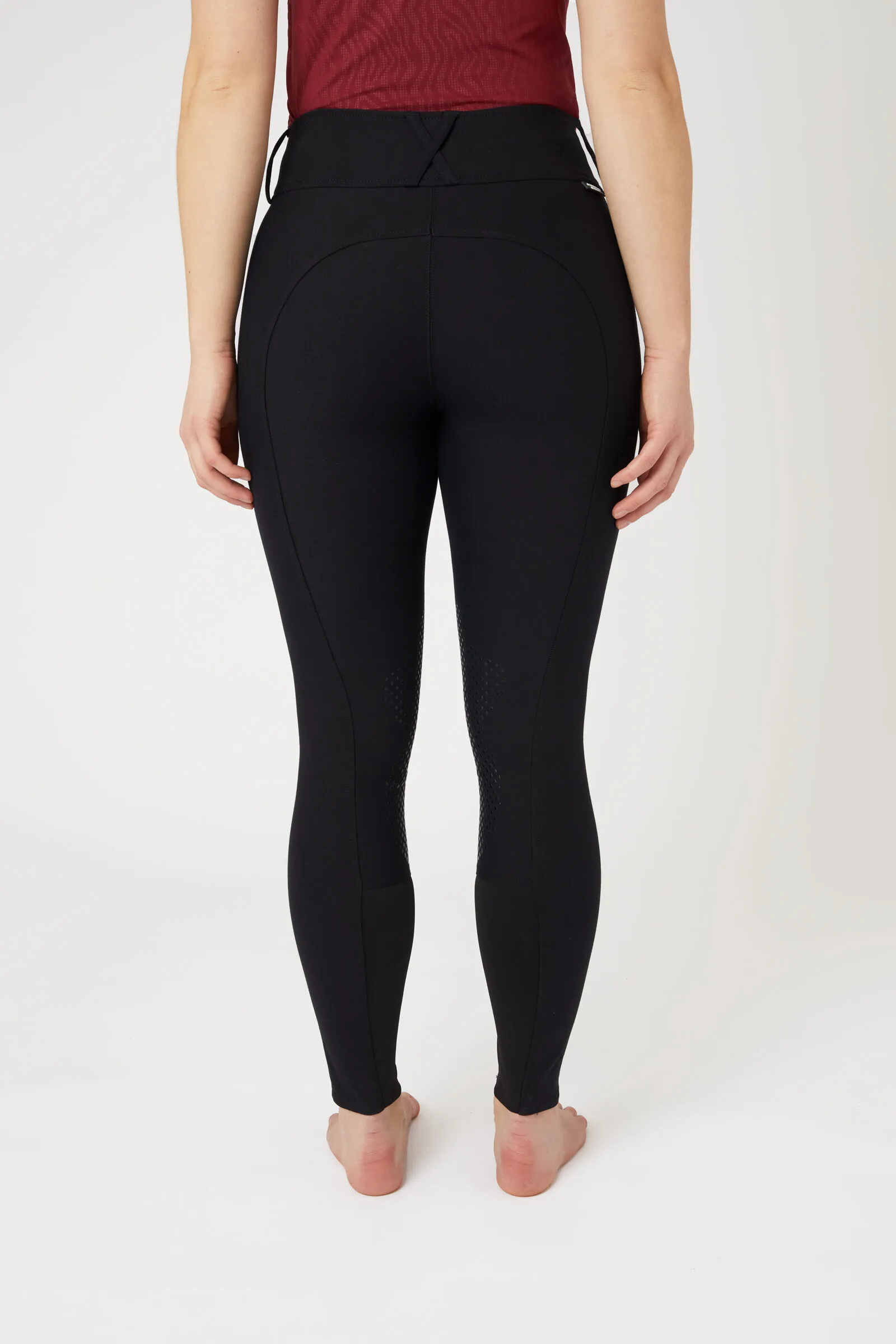 Horze Grand Prix II Pantaloni da equitazione con grip al ginocchio in silicone da donna