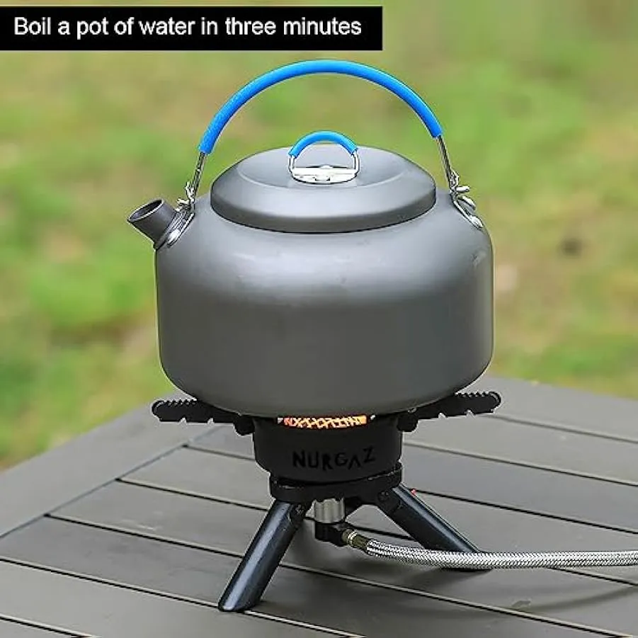 HUIOP Stufe da campeggio all’aperto in metallo Picnic portatile Forno per barbecue Stufe pieghevoli Accessorio per la cottura bo