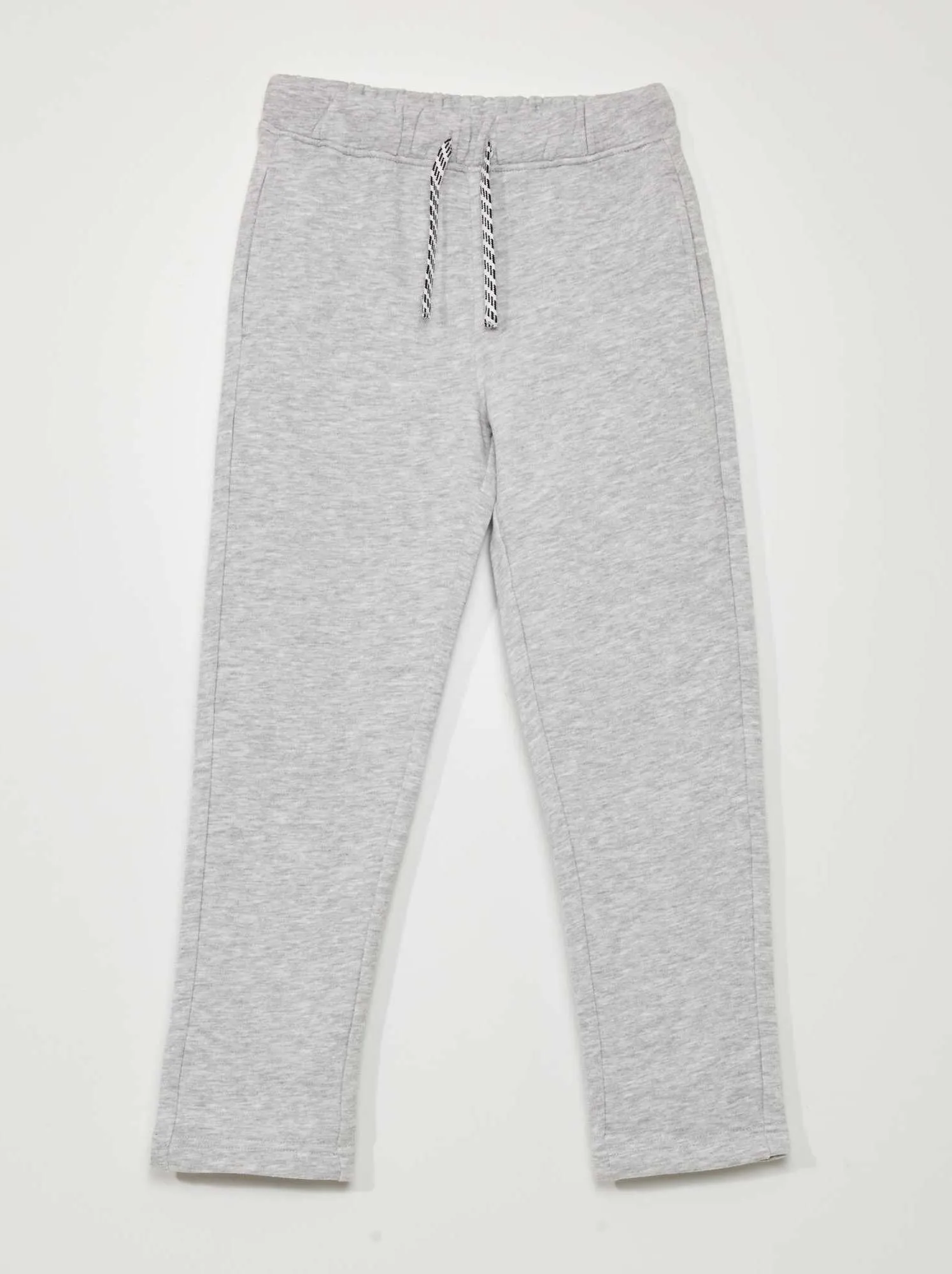 Joggers screziati con vita regolabile - GRIGIO