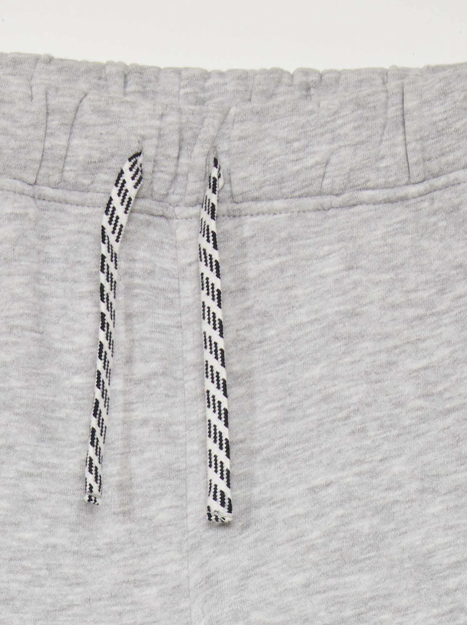 Joggers screziati con vita regolabile - GRIGIO