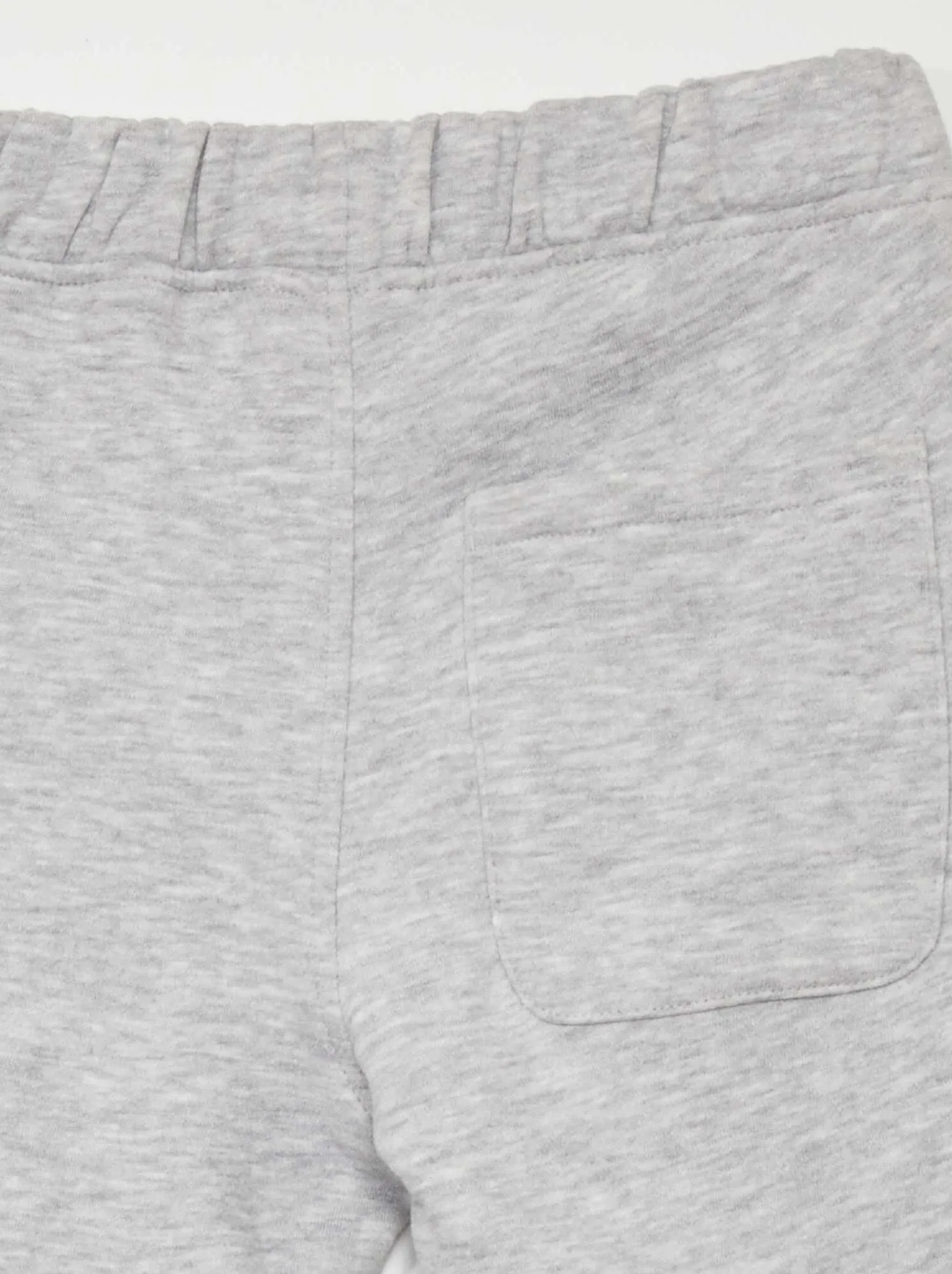 Joggers screziati con vita regolabile - GRIGIO