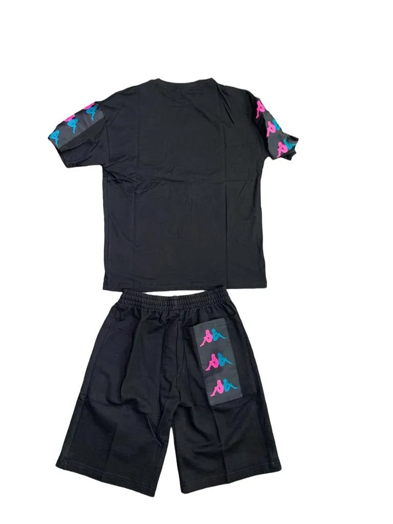 Kappa Completo Estivo Banda 10 Nero Limited Edition