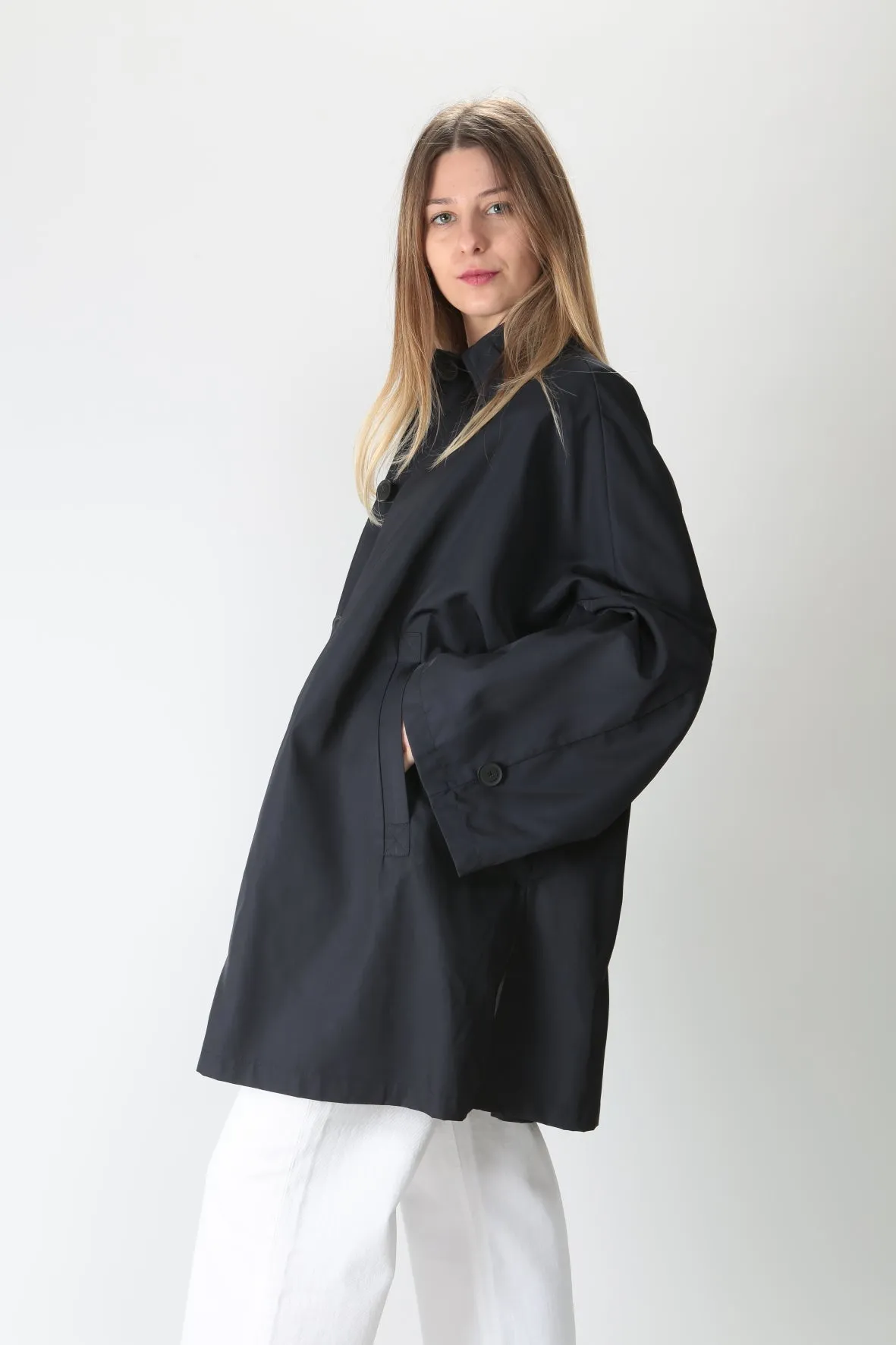 L Conti Cappotto oversize in tessuto tecnico F4SW20