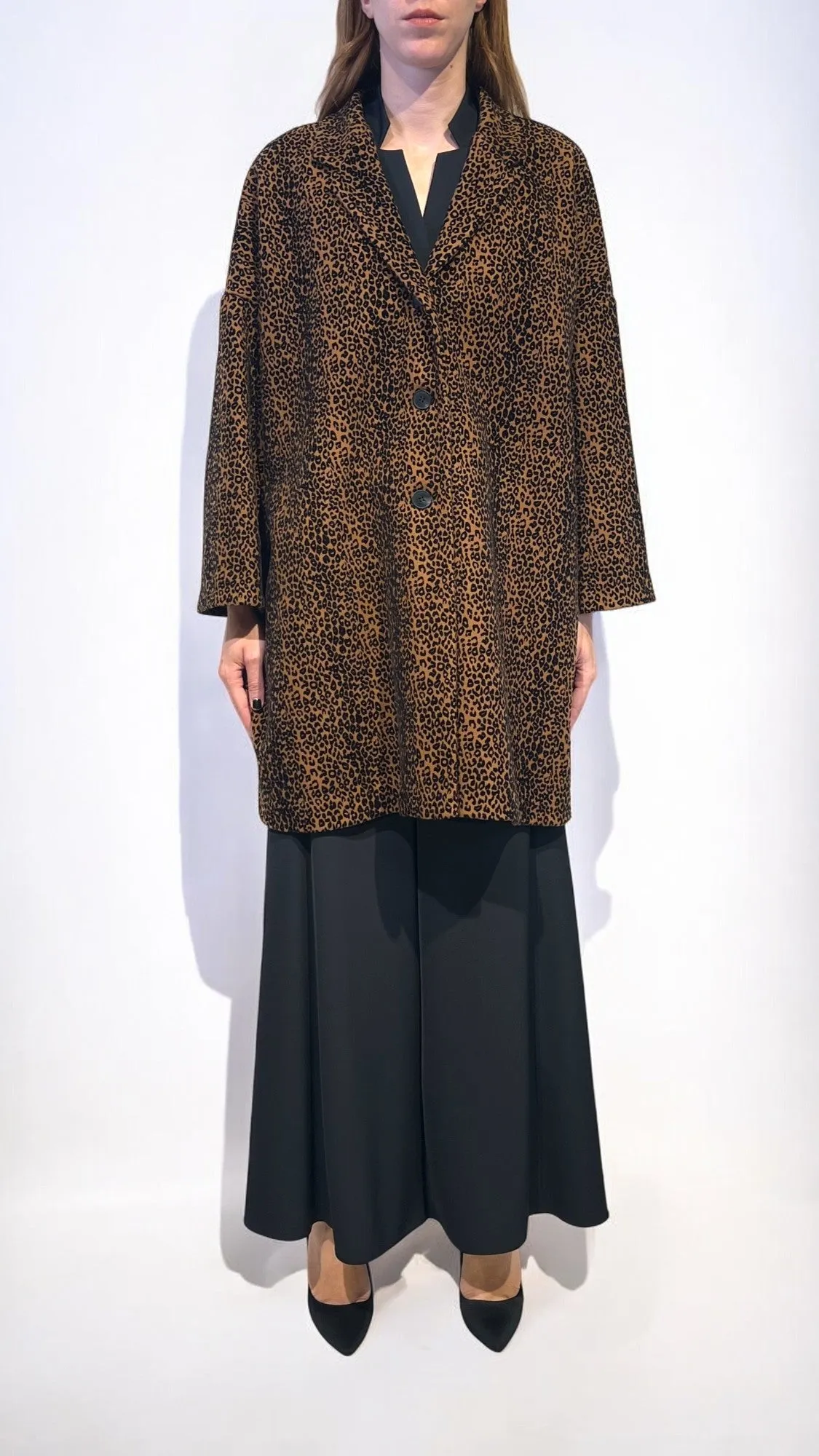 L'ARMADIO DI LUL -  CAPPOTTO DEVORE' MACULATO
