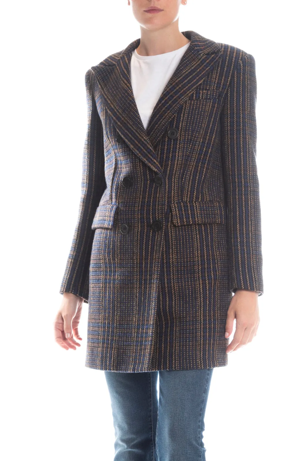L’ARMADIO DI LUL - CAPPOTTO DOPPIOPETTO CON SPALLINE