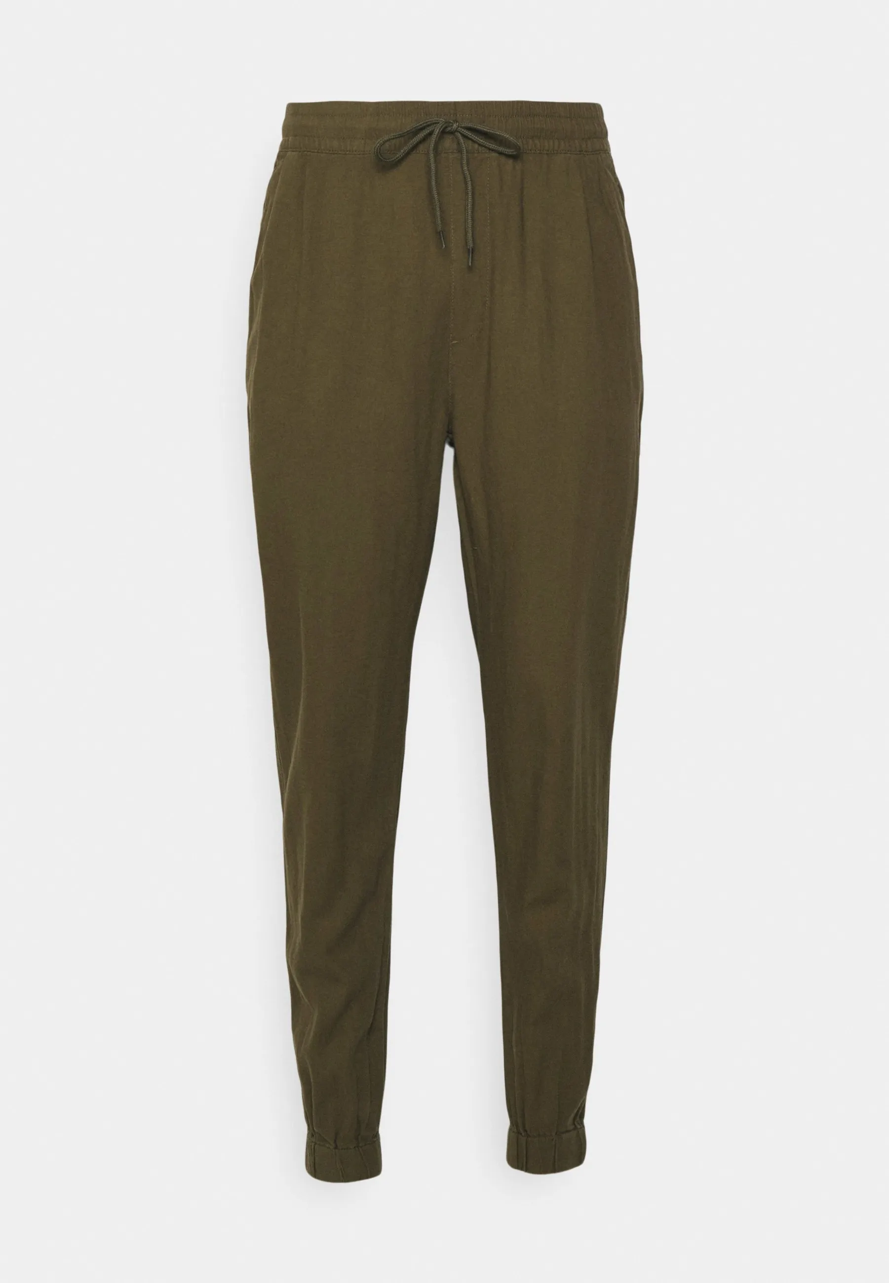 LINEN BLEND JOGGER - Pantaloni