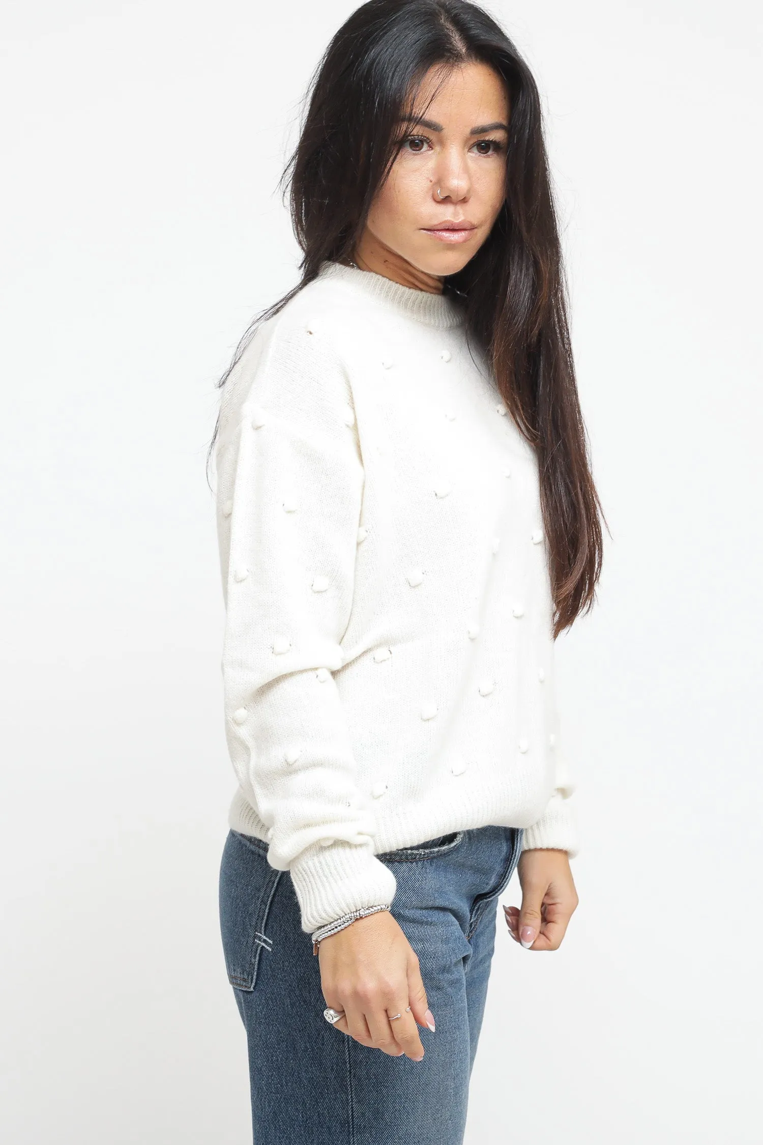 Maglia Cashmere - Ecru