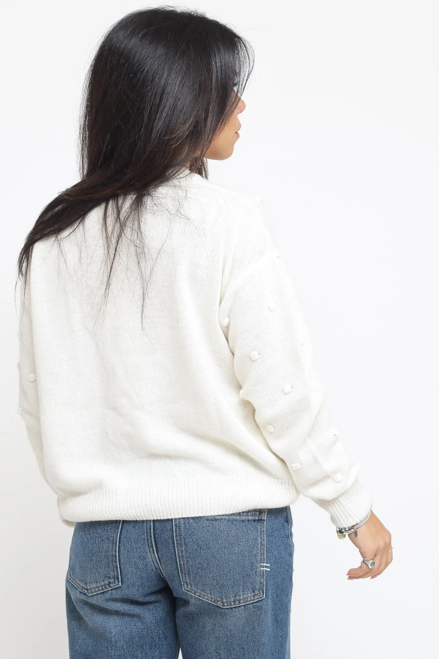 Maglia Cashmere - Ecru