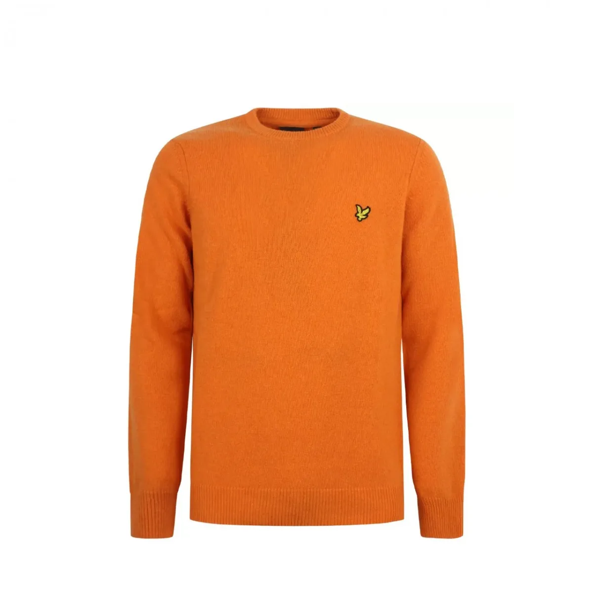 Maglia Girocollo In Misto Lana Dolomite Ochre