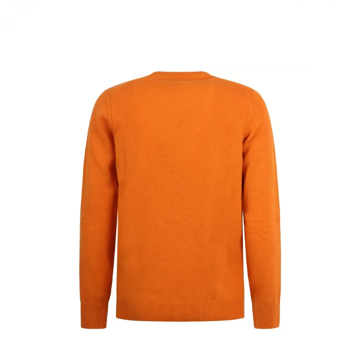 Maglia Girocollo In Misto Lana Dolomite Ochre