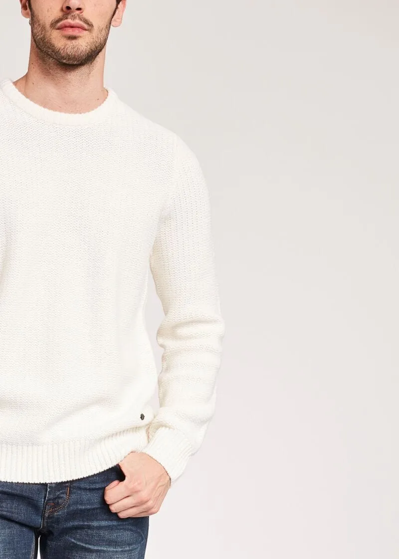 Maglia in misto lana jacquard
