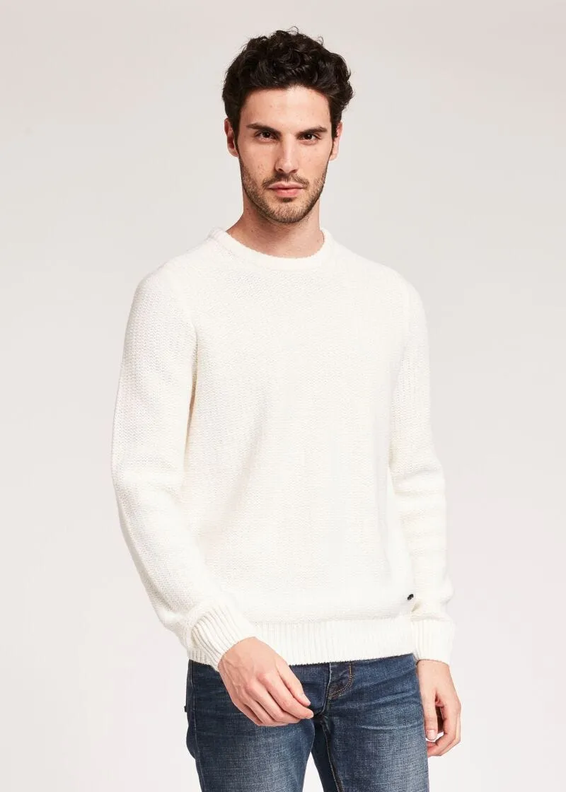 Maglia in misto lana jacquard