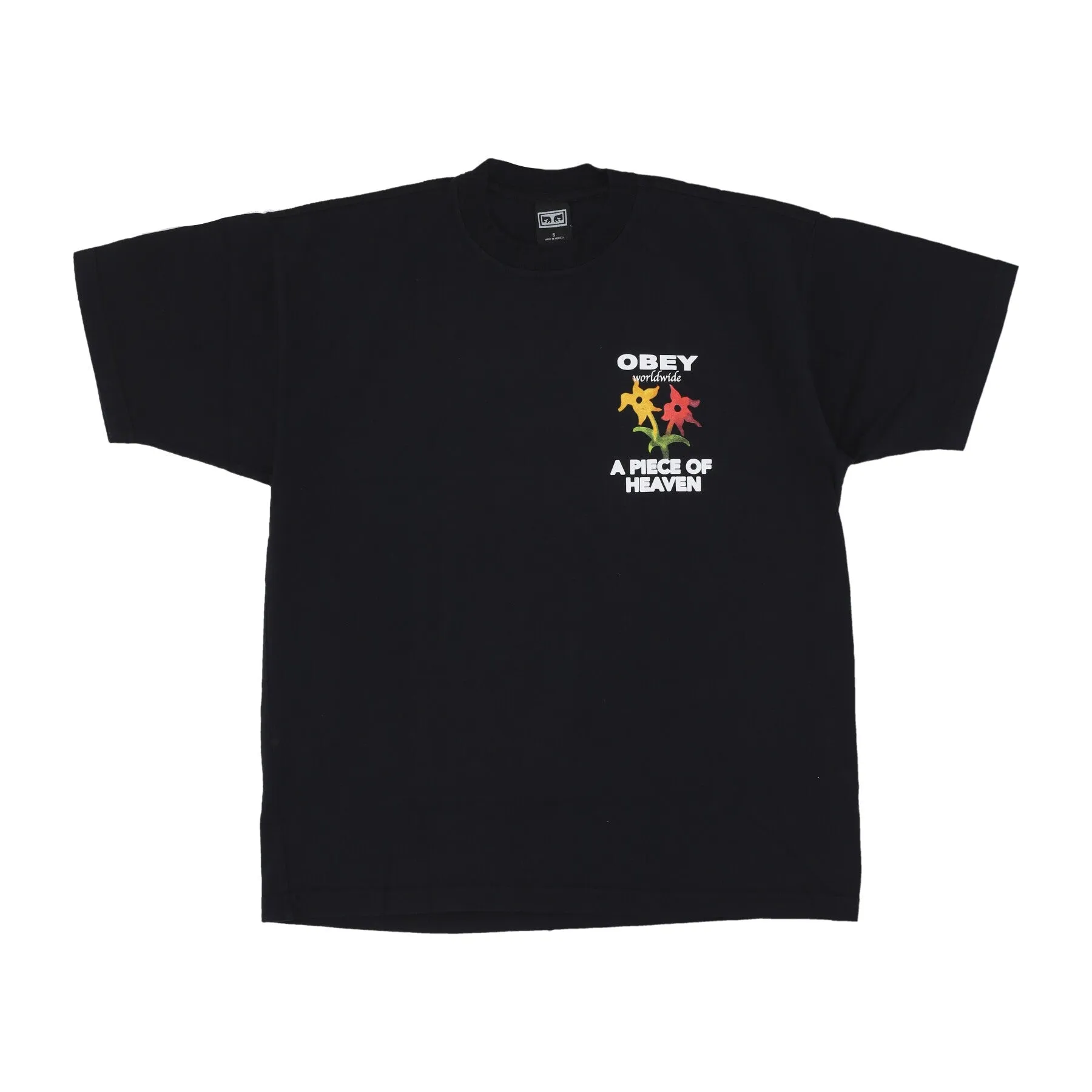 Maglietta Uomo a Piece Of Heaven Heavyweight Classic Box Off Black