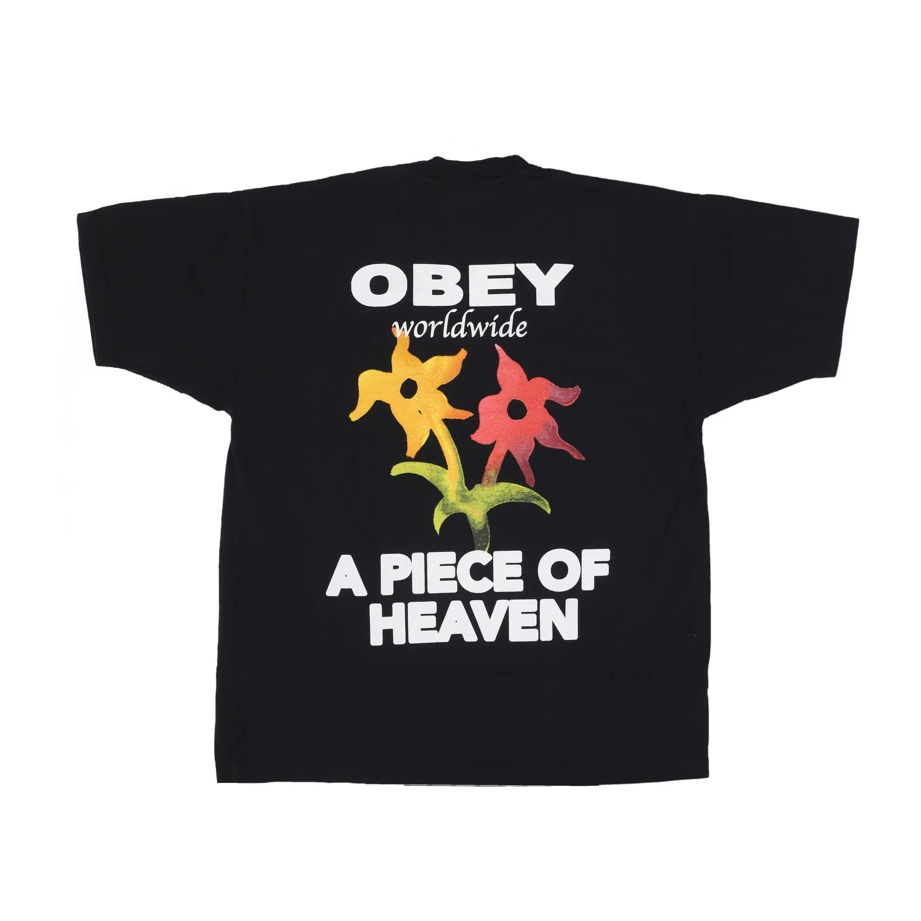 Maglietta Uomo a Piece Of Heaven Heavyweight Classic Box Off Black