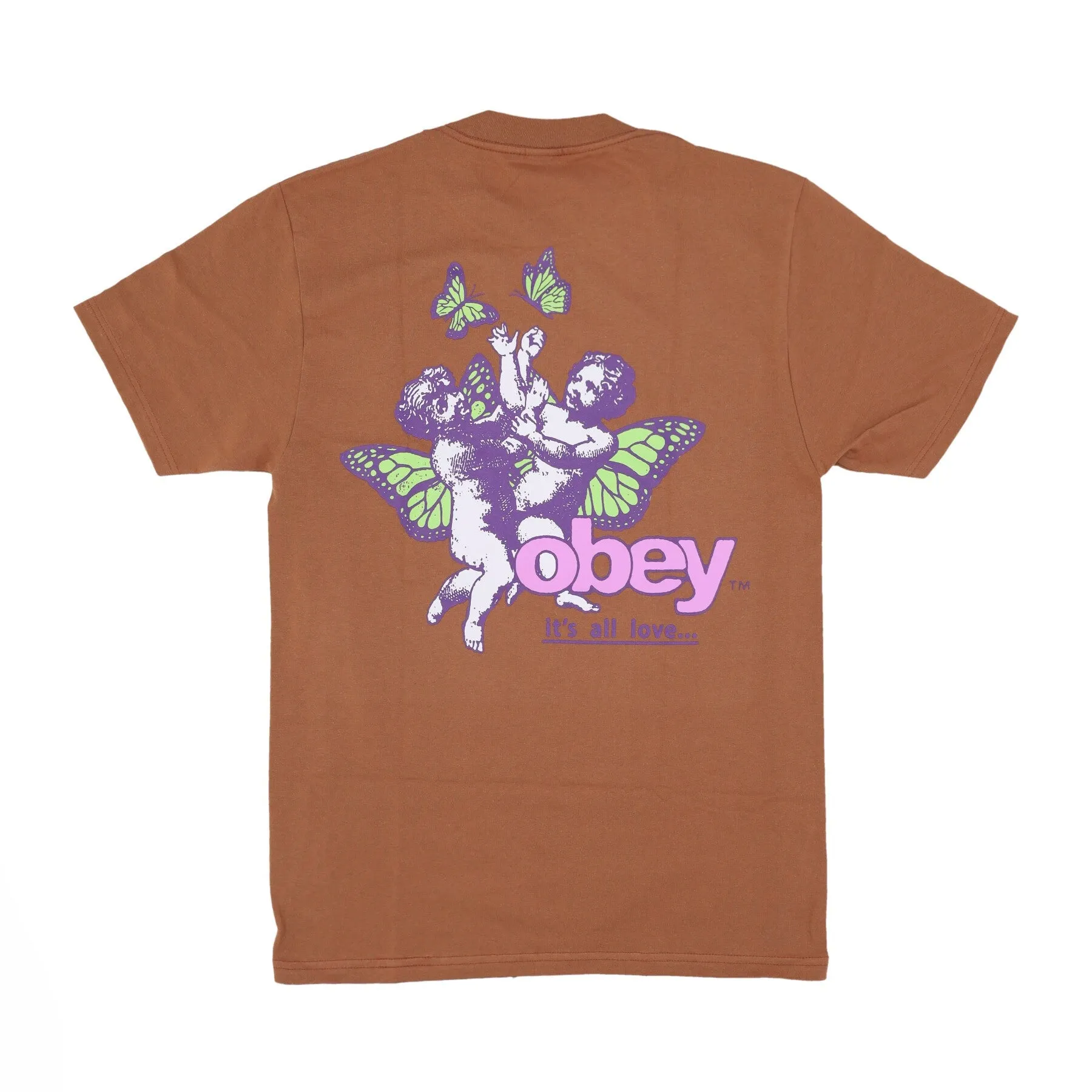 Maglietta Uomo It's All Love Classic Tee Brown Sugar