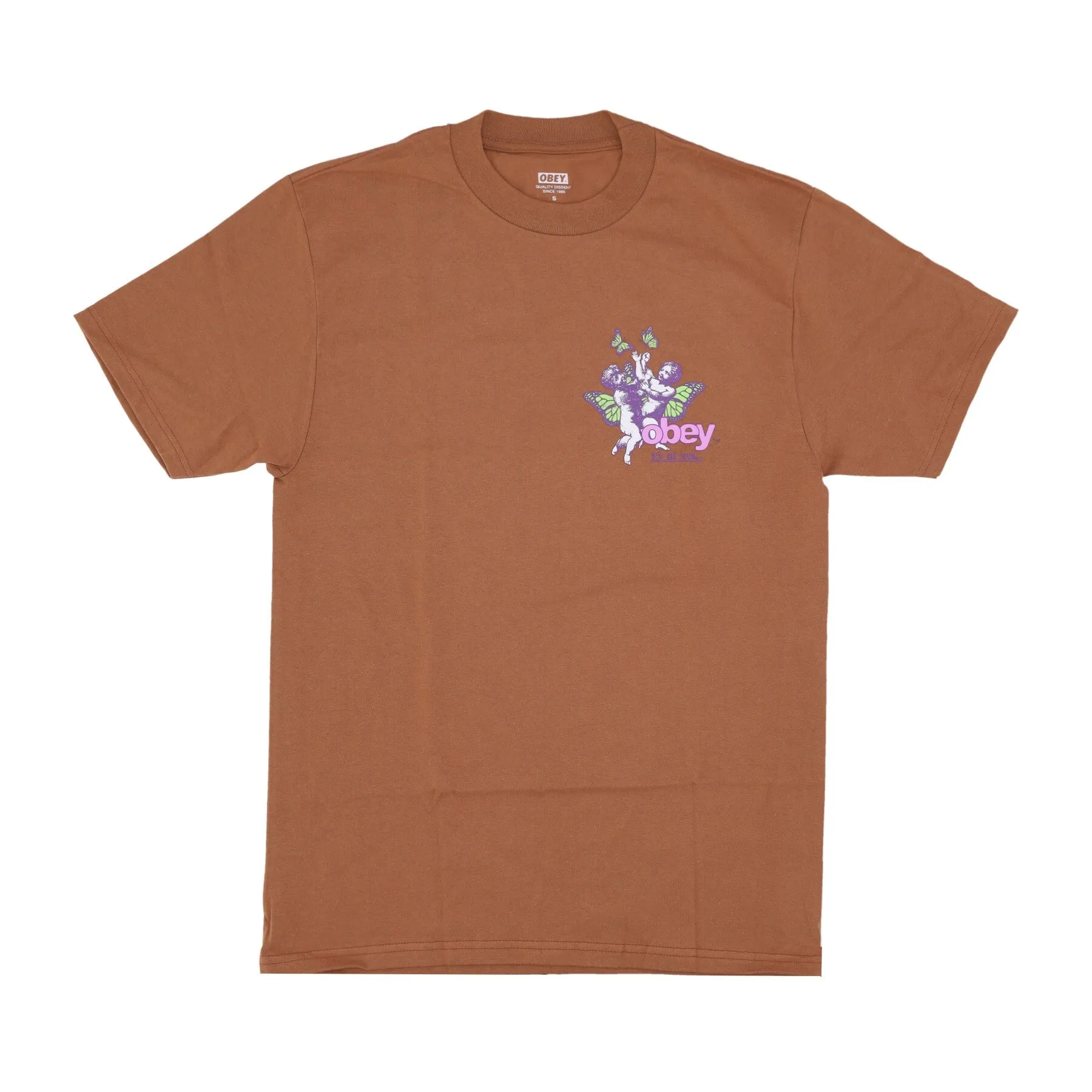 Maglietta Uomo It's All Love Classic Tee Brown Sugar