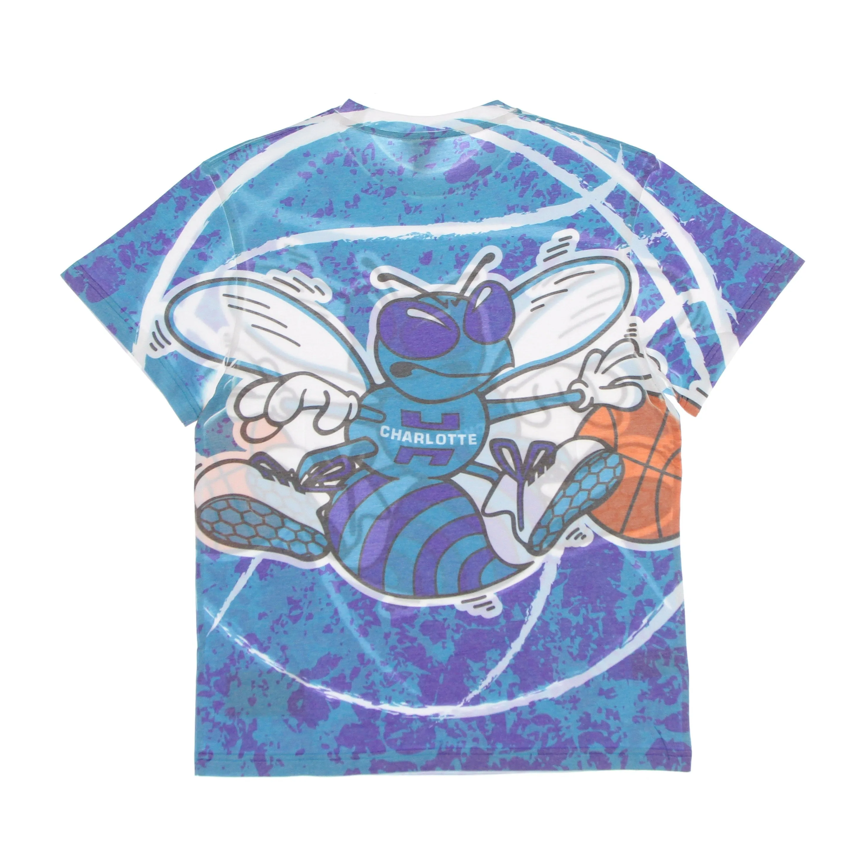 Maglietta Uomo Nba Jumbotron Tee Hardwood Classics Chahor Blue/original Team Colors