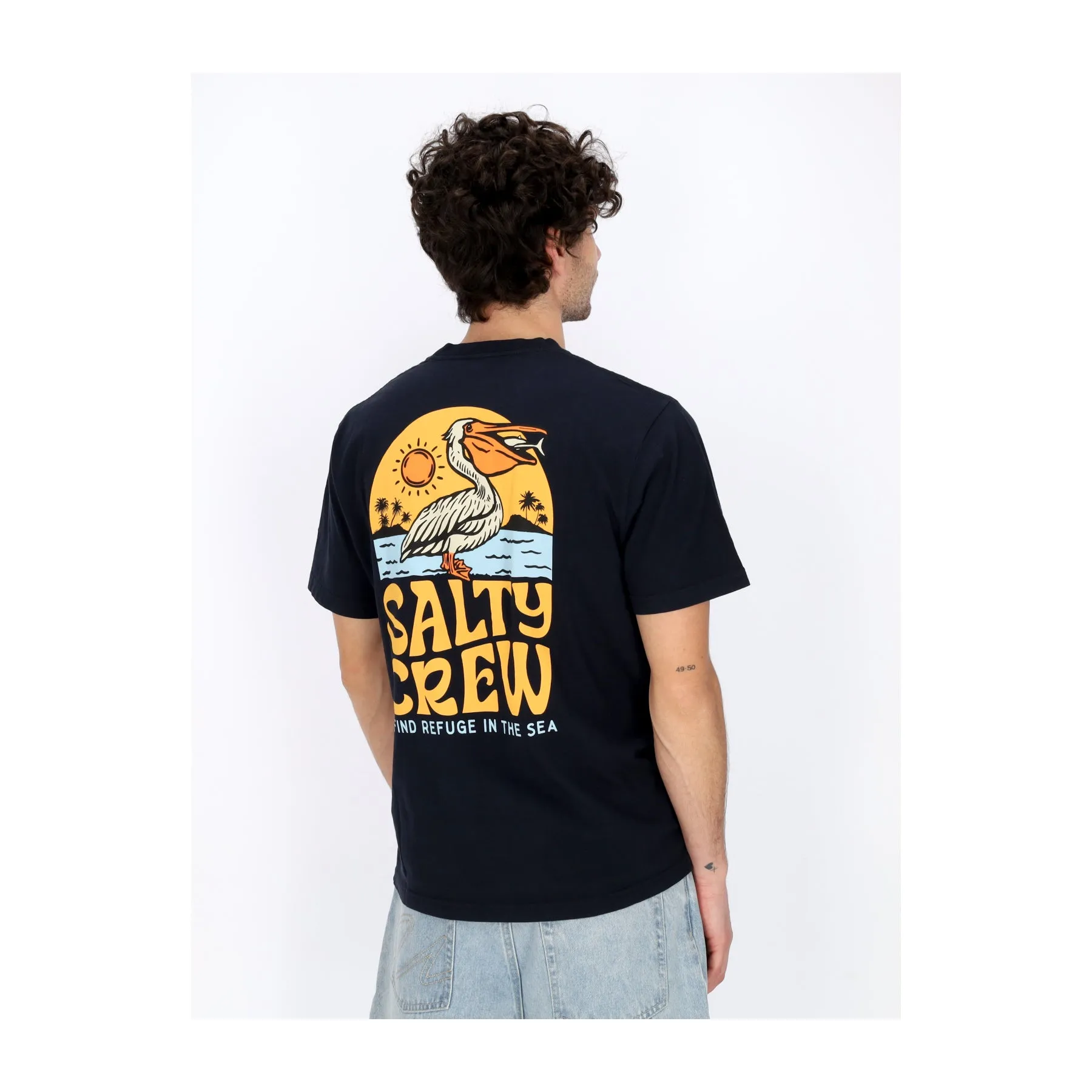 Maglietta Uomo Seaside Standard Tee Navy