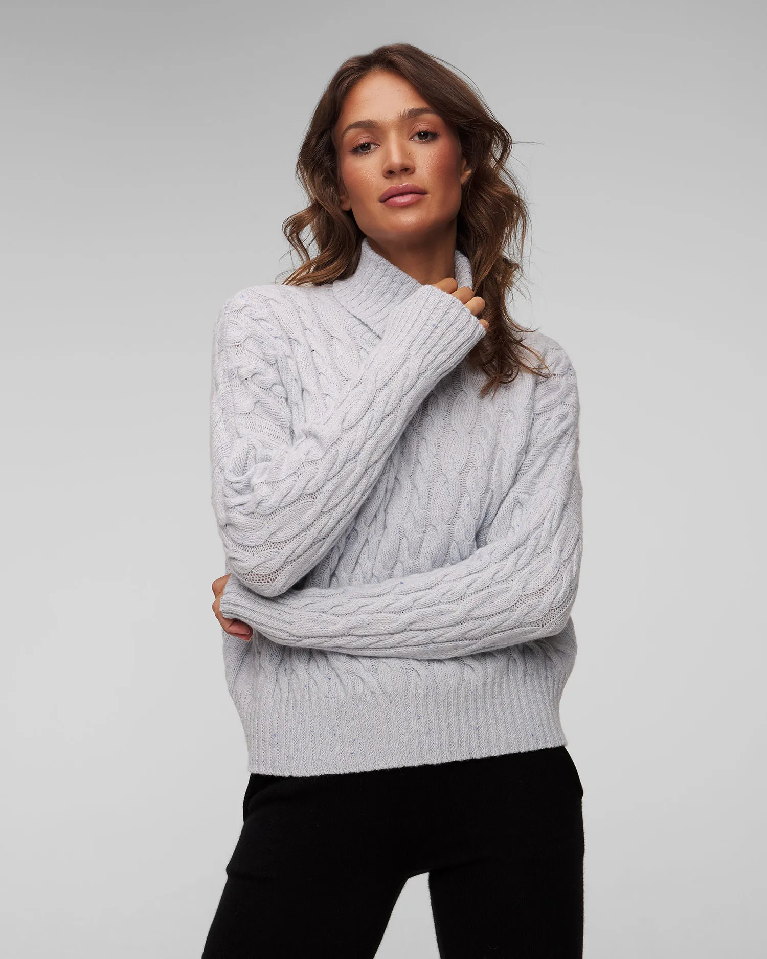 Maglione in cashmere da donna Johnstons of Elgin KAC05091-4881
