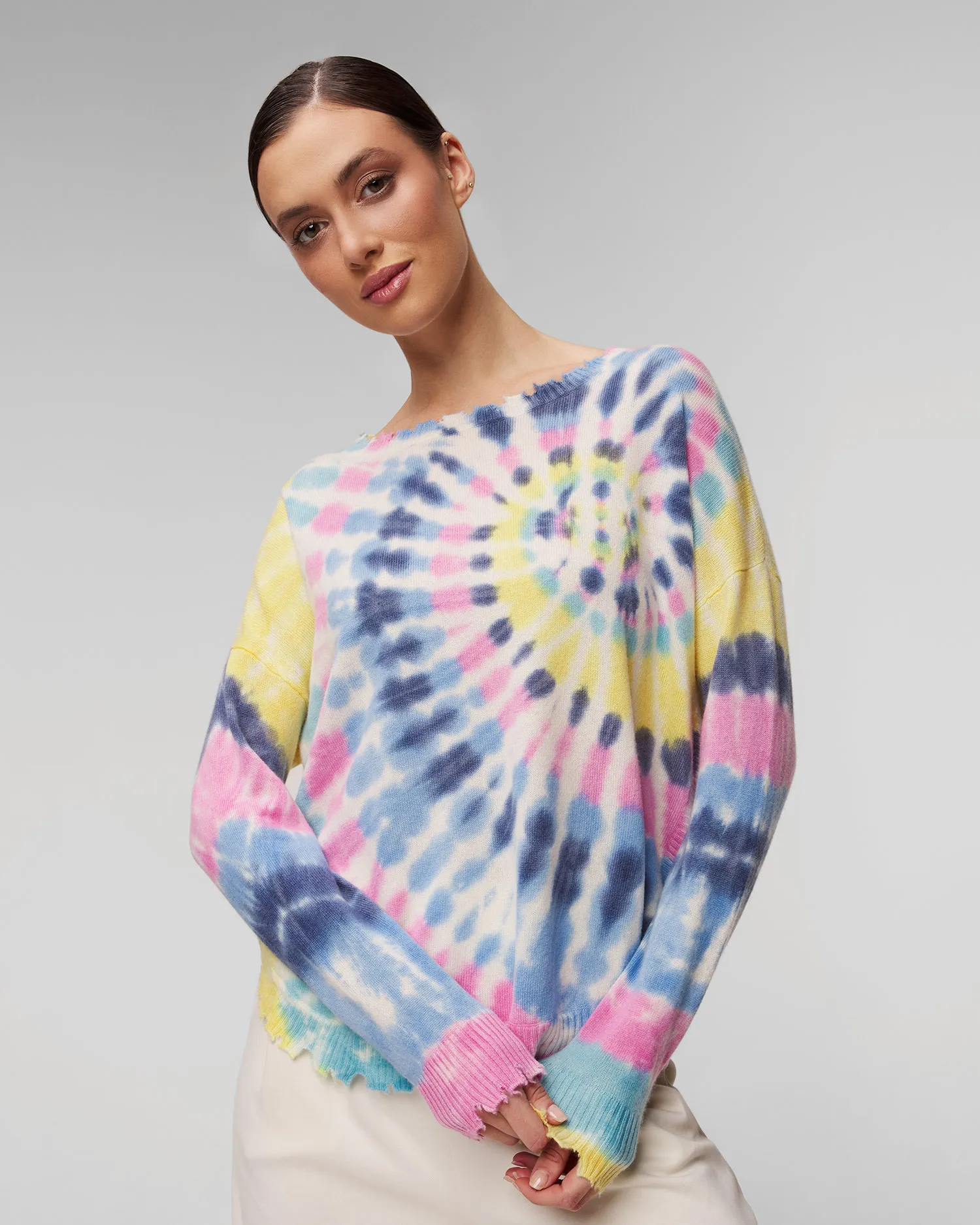 Maglione in cashmere da donna Kujten Mela Sunny f2039-231