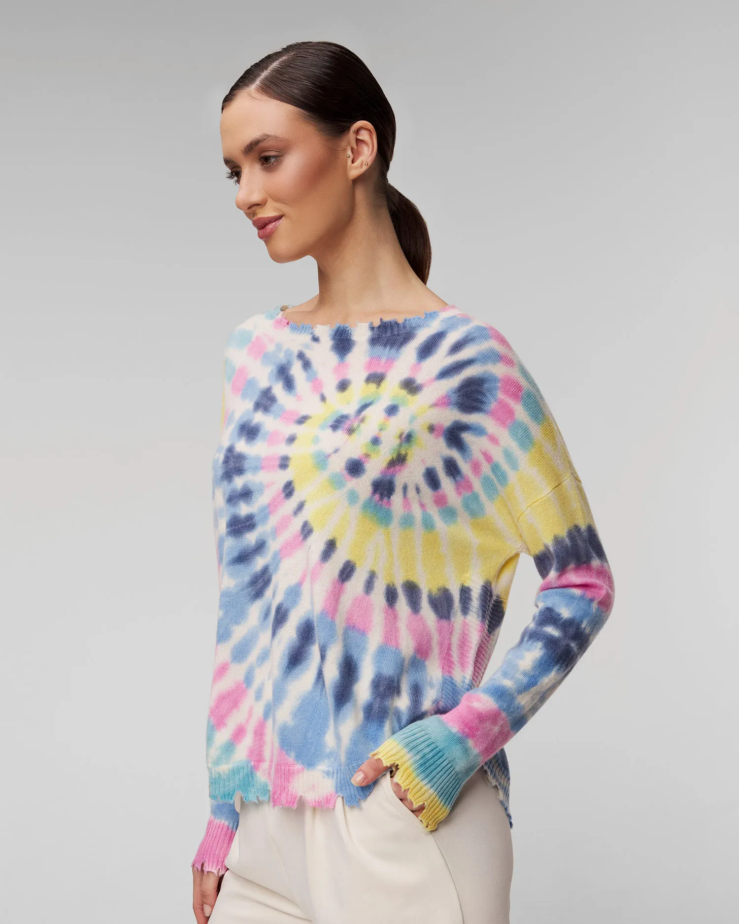 Maglione in cashmere da donna Kujten Mela Sunny f2039-231