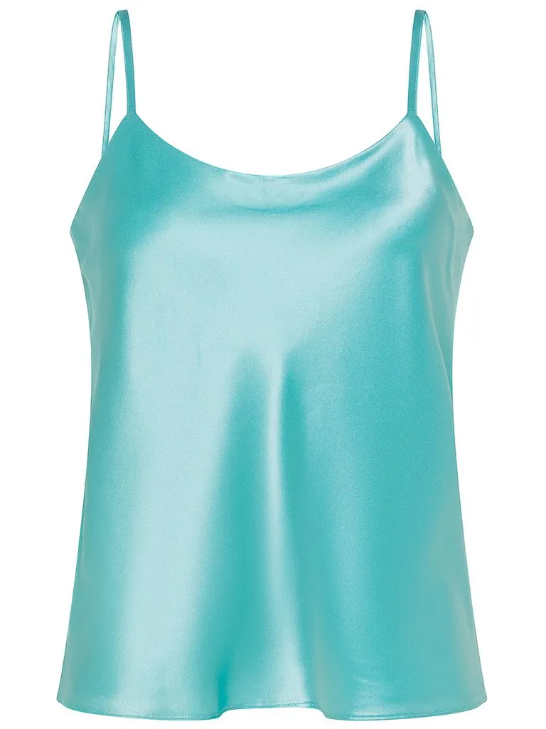 max mara pianoforte Top Niagra elegante in seta