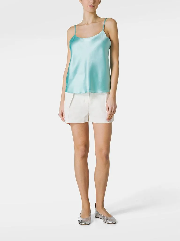 max mara pianoforte Top Niagra elegante in seta