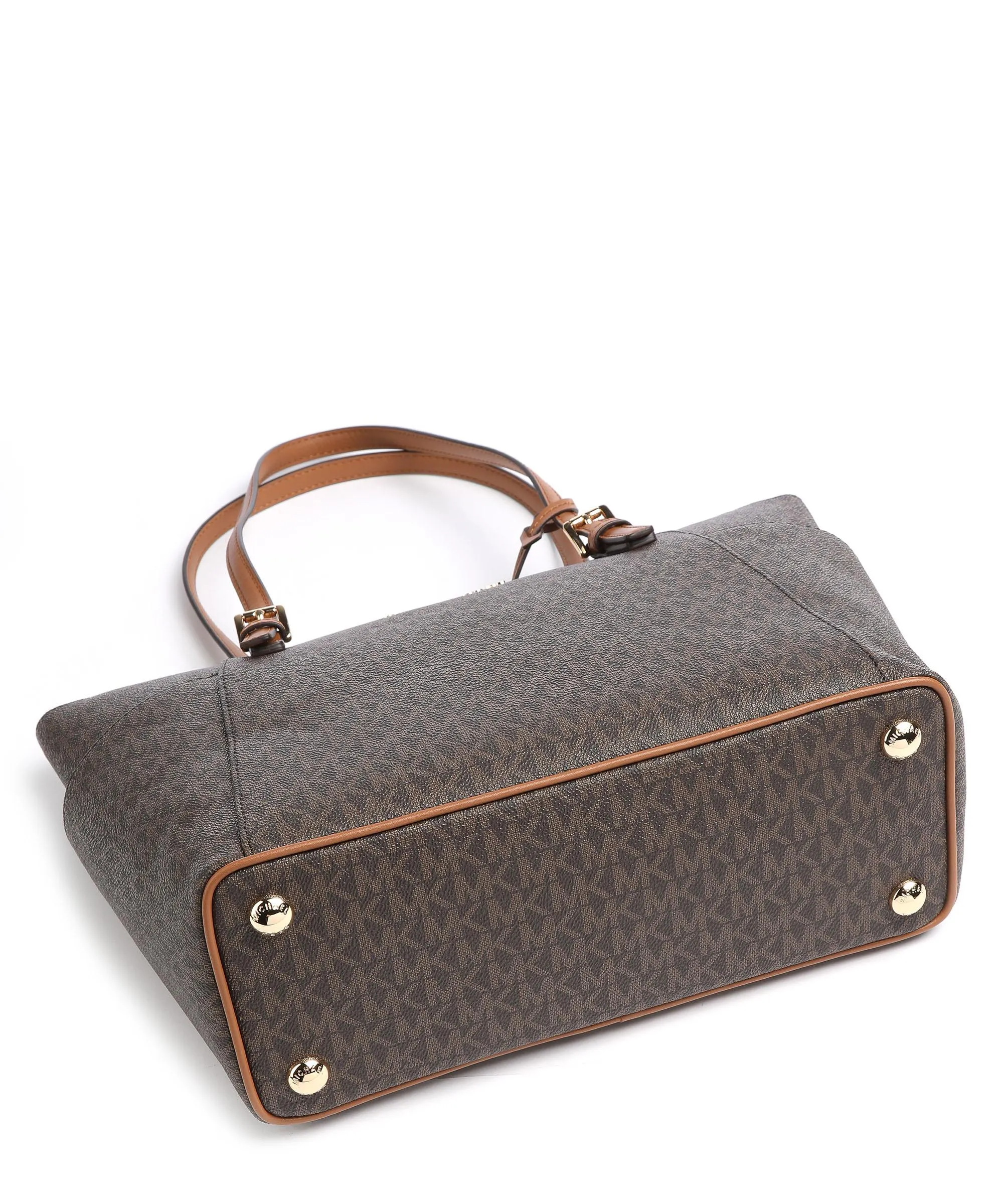  Michael Kors Jet Set Item Borsa shopper pelle sintetica marrone scuro  