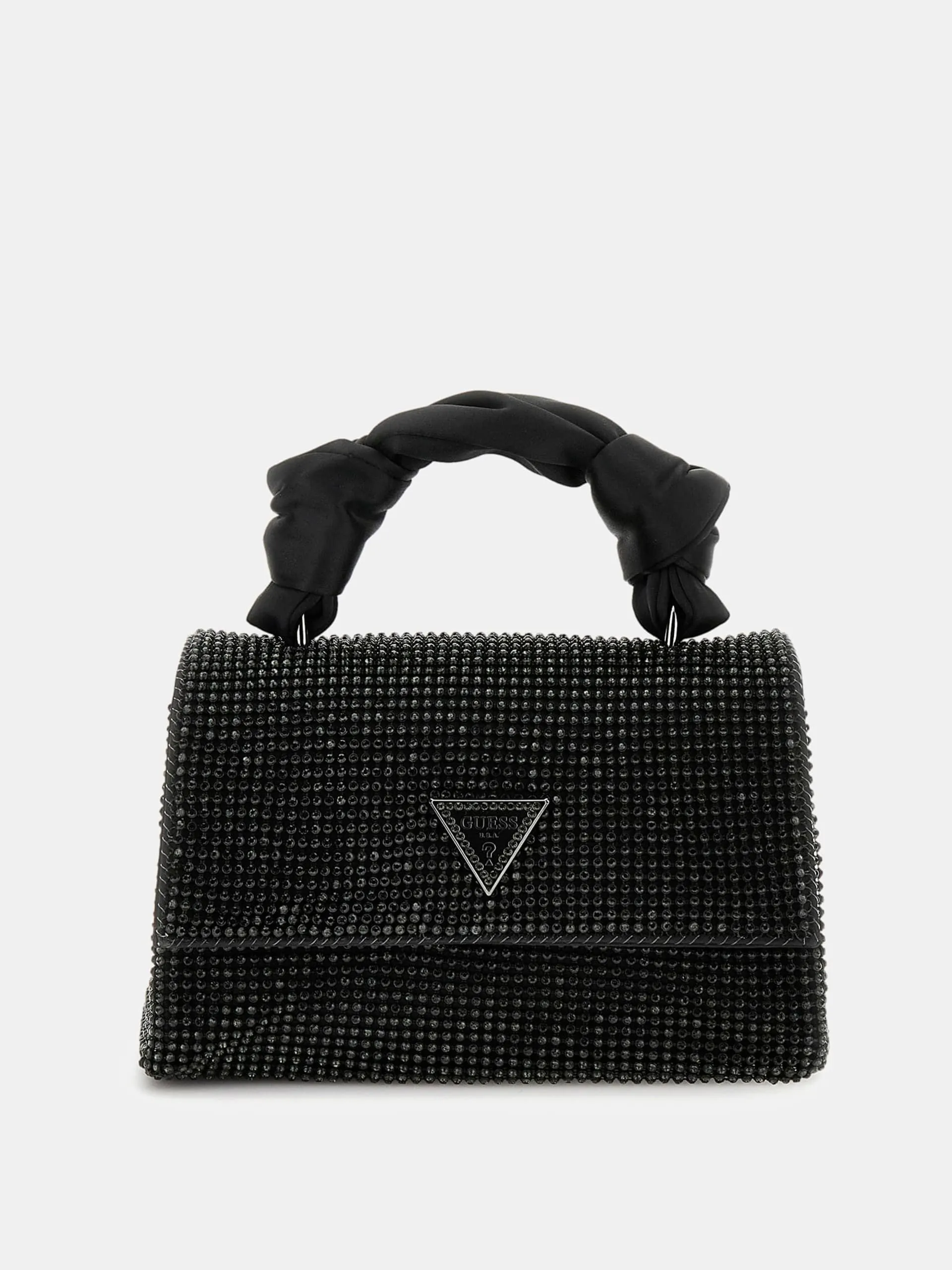Mini borsa a mano lua strass guess