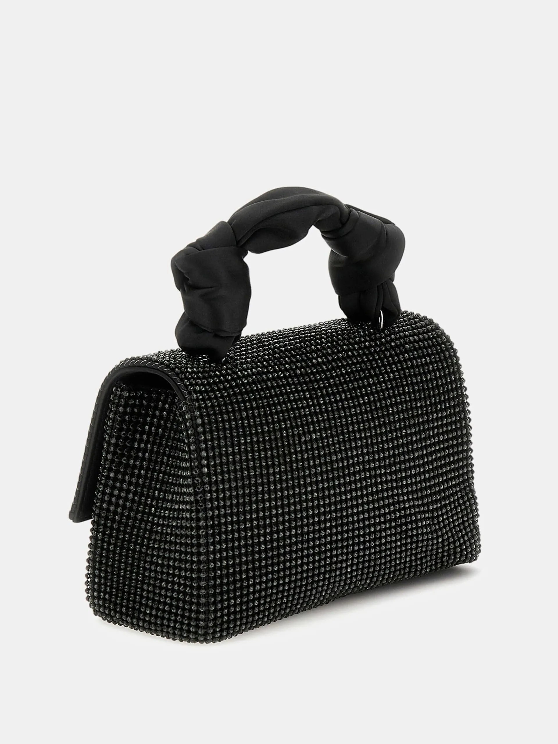 Mini borsa a mano lua strass guess