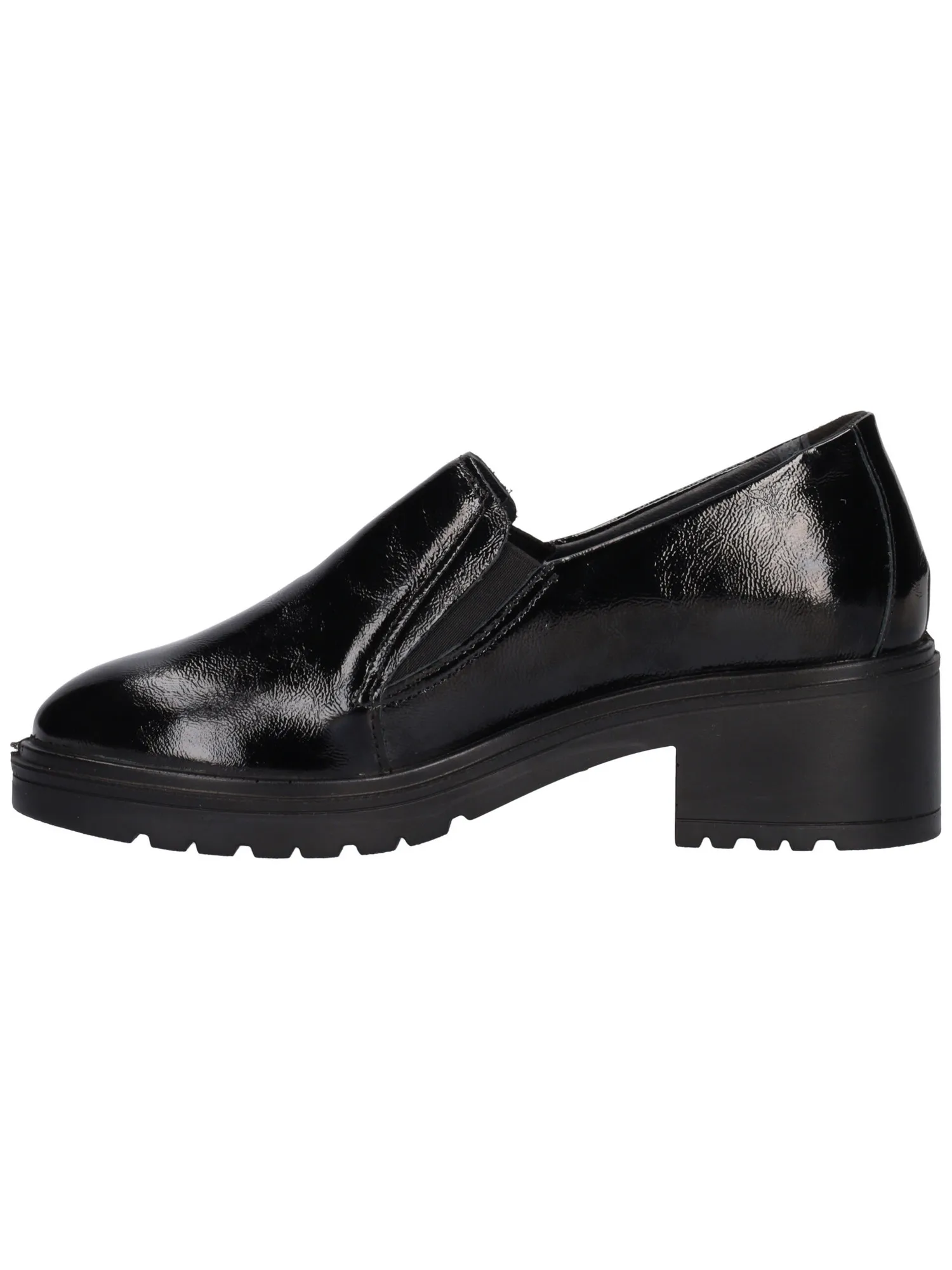 Mocassino tacco largo Igi&Co da donna nero