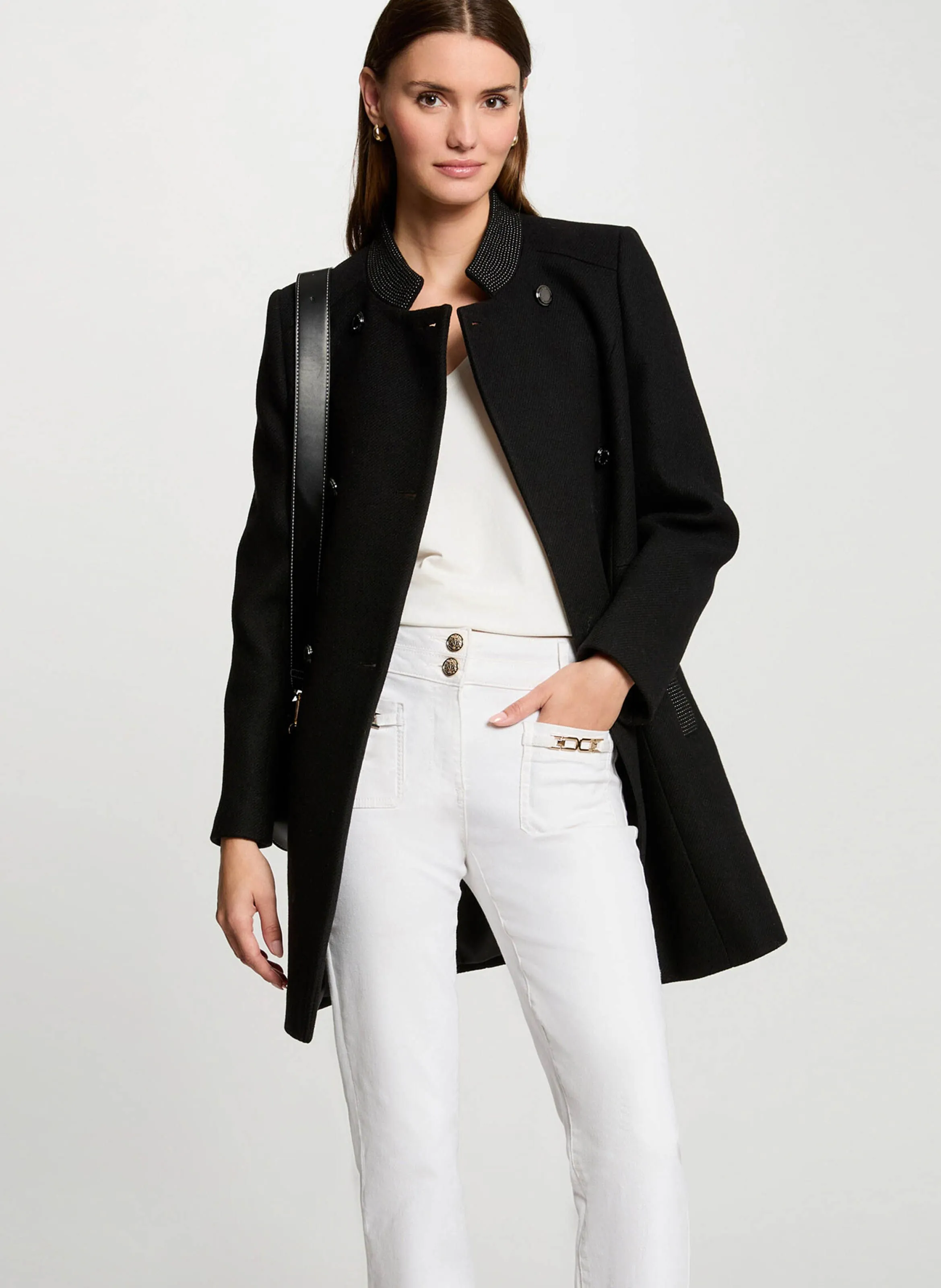  MORGAN   GSUZI - Cappotto lungo | Nero