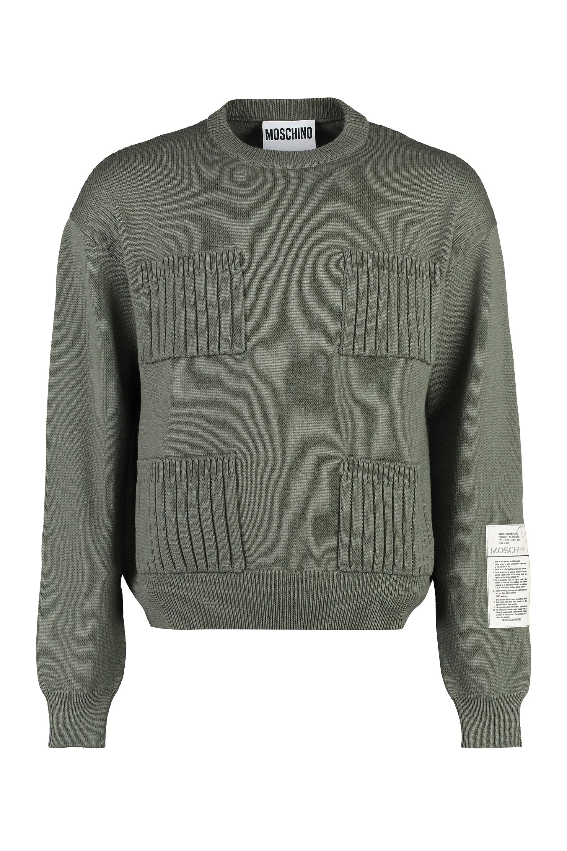 Moschino Pullover in lana vergine