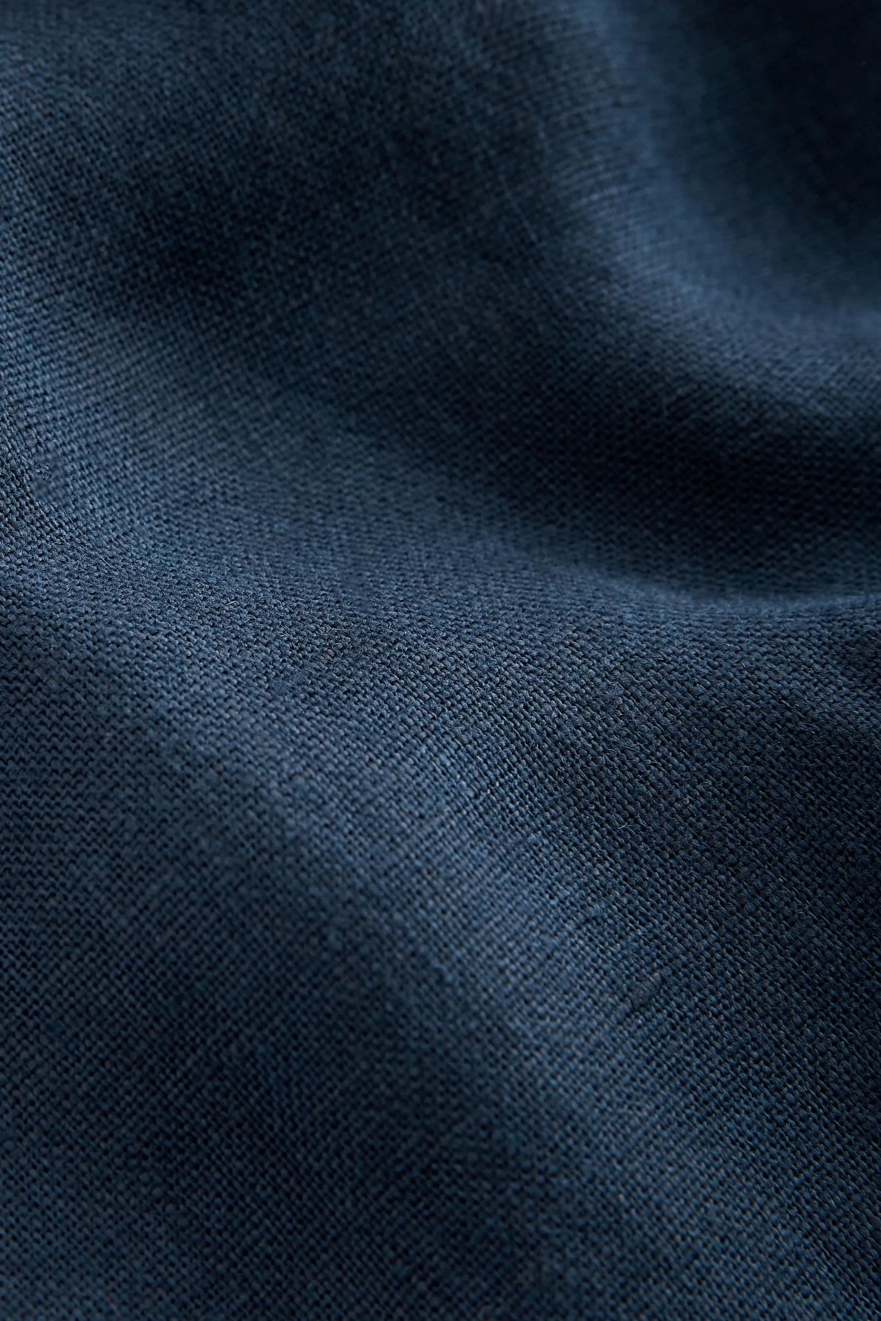 Navy  - 100% lino Pantaloni