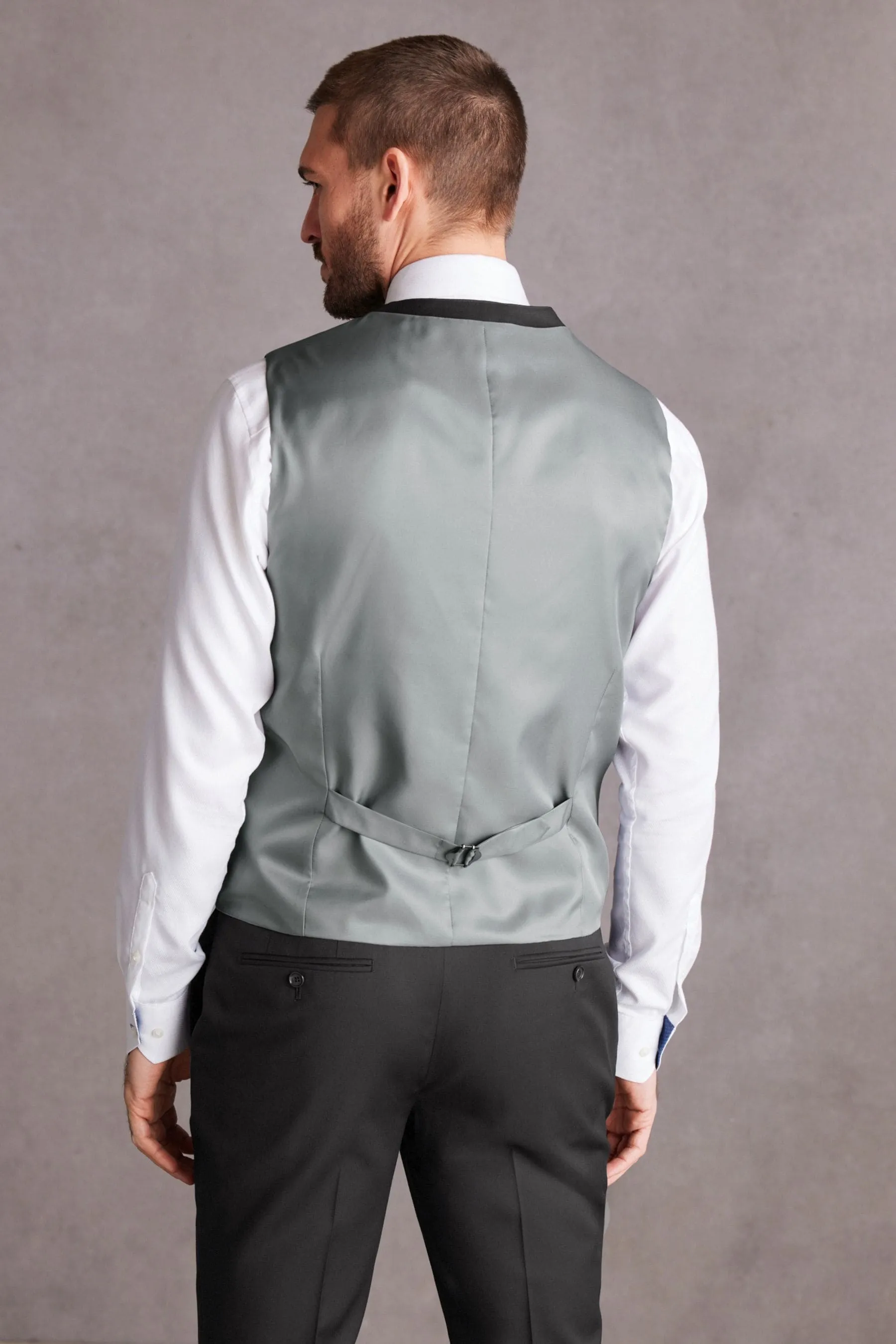 Nero  - Signature in lana: Gilet