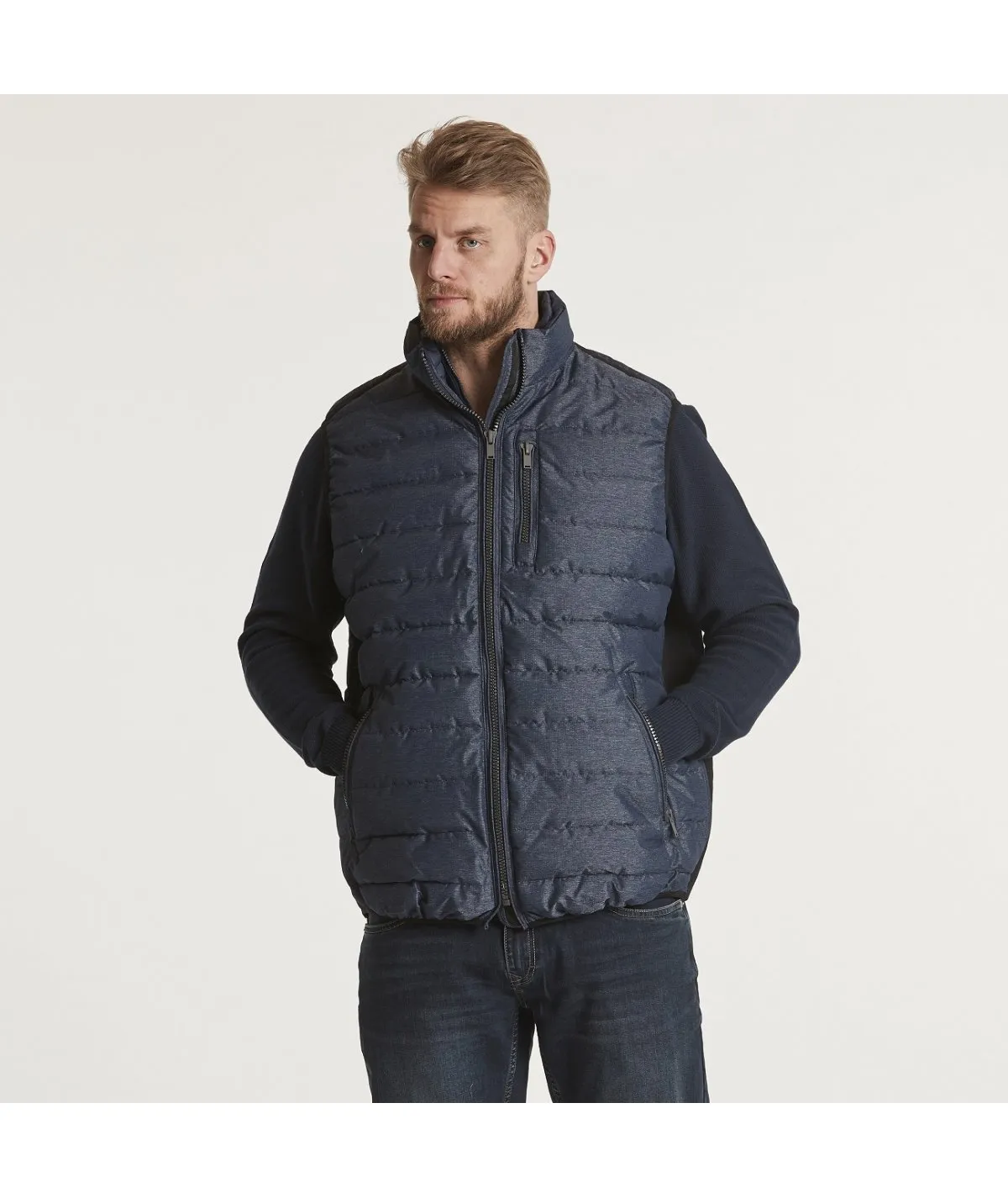 NORTH 56°4 GILET IMBOTTITO SMANICATO PER UOMO E RAGAZZO TAGLIE FORTI